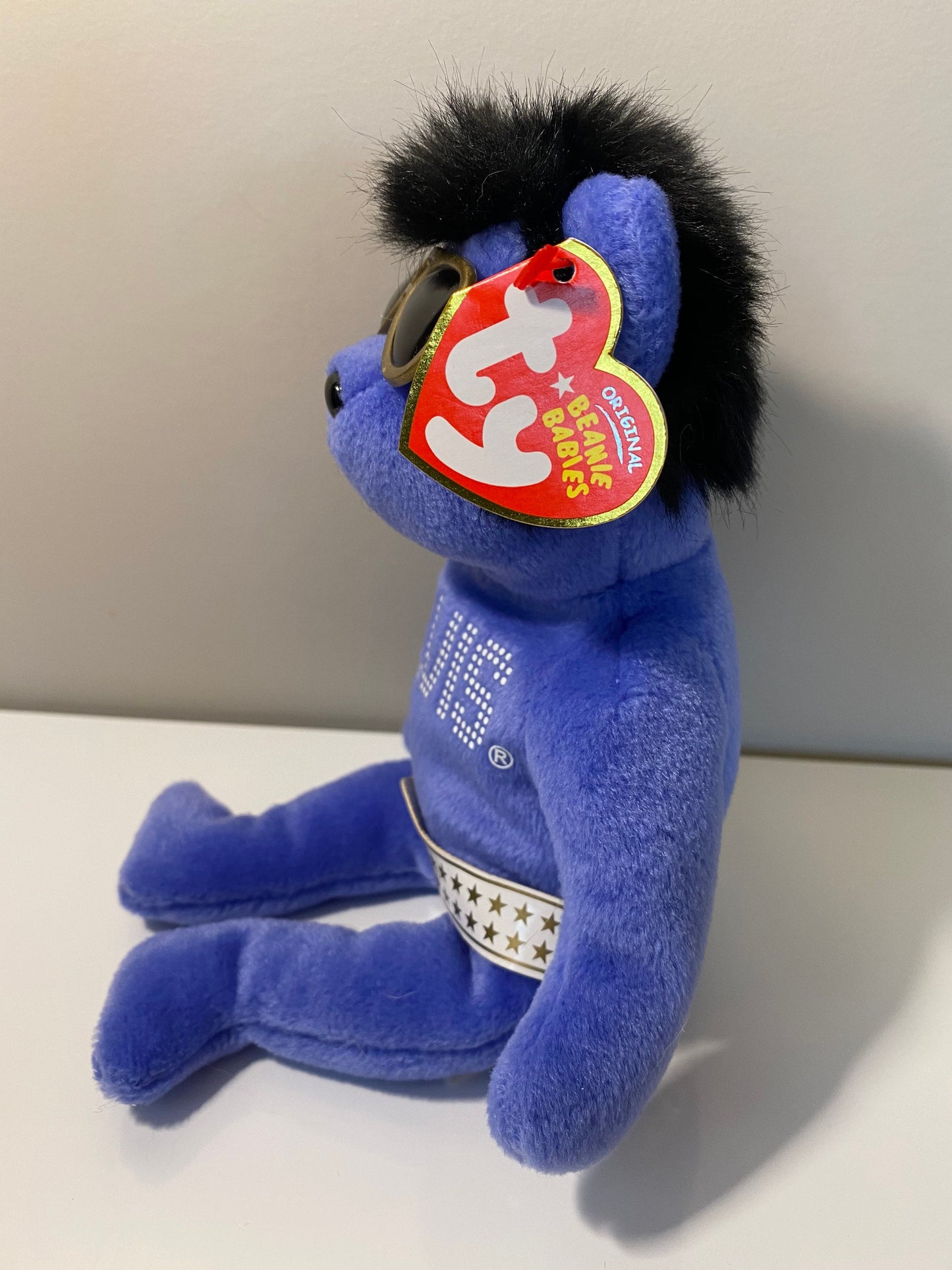 Ty Beanie Baby “Beanie Hawaii” the Elvis Presley Bear (8.5 inch) Vintage 1990s 2000s Beanies