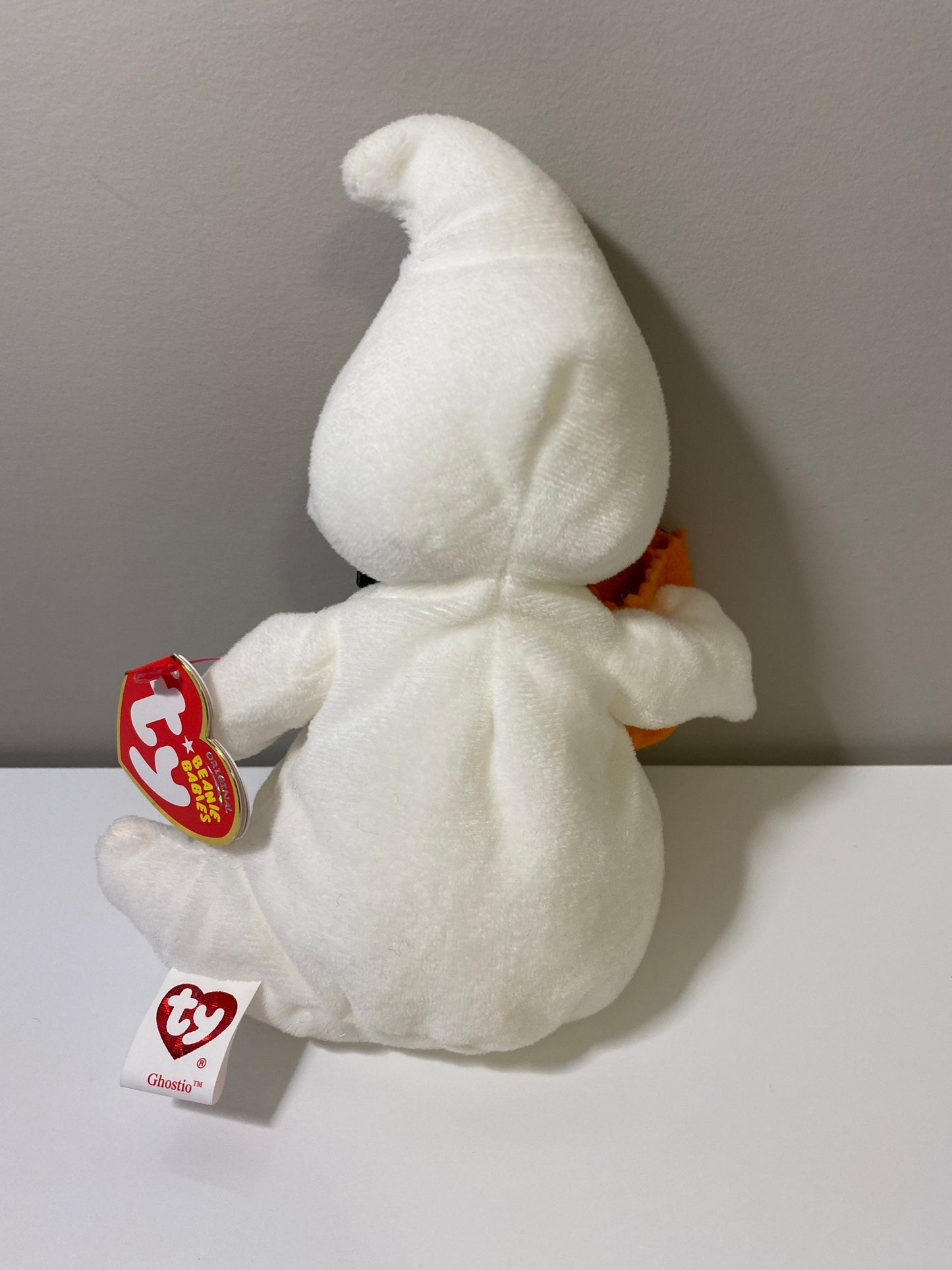 Ty Beanie Baby “Ghostio” the Boy Ghost (7 inch)