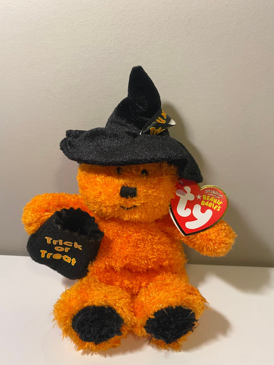 Ty Beanie Baby “Witchy” the Halloween Bear (7 inch)