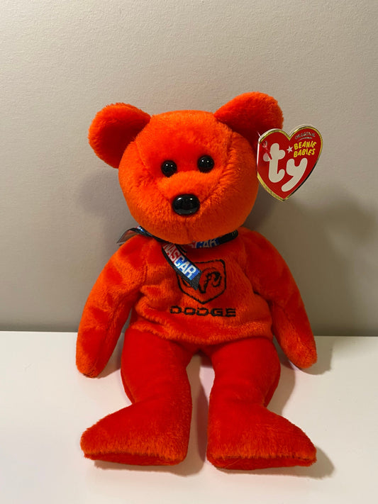 Ty Beanie Baby “Elliott Sadler #19” the Nascar Bear (8.5 inch)