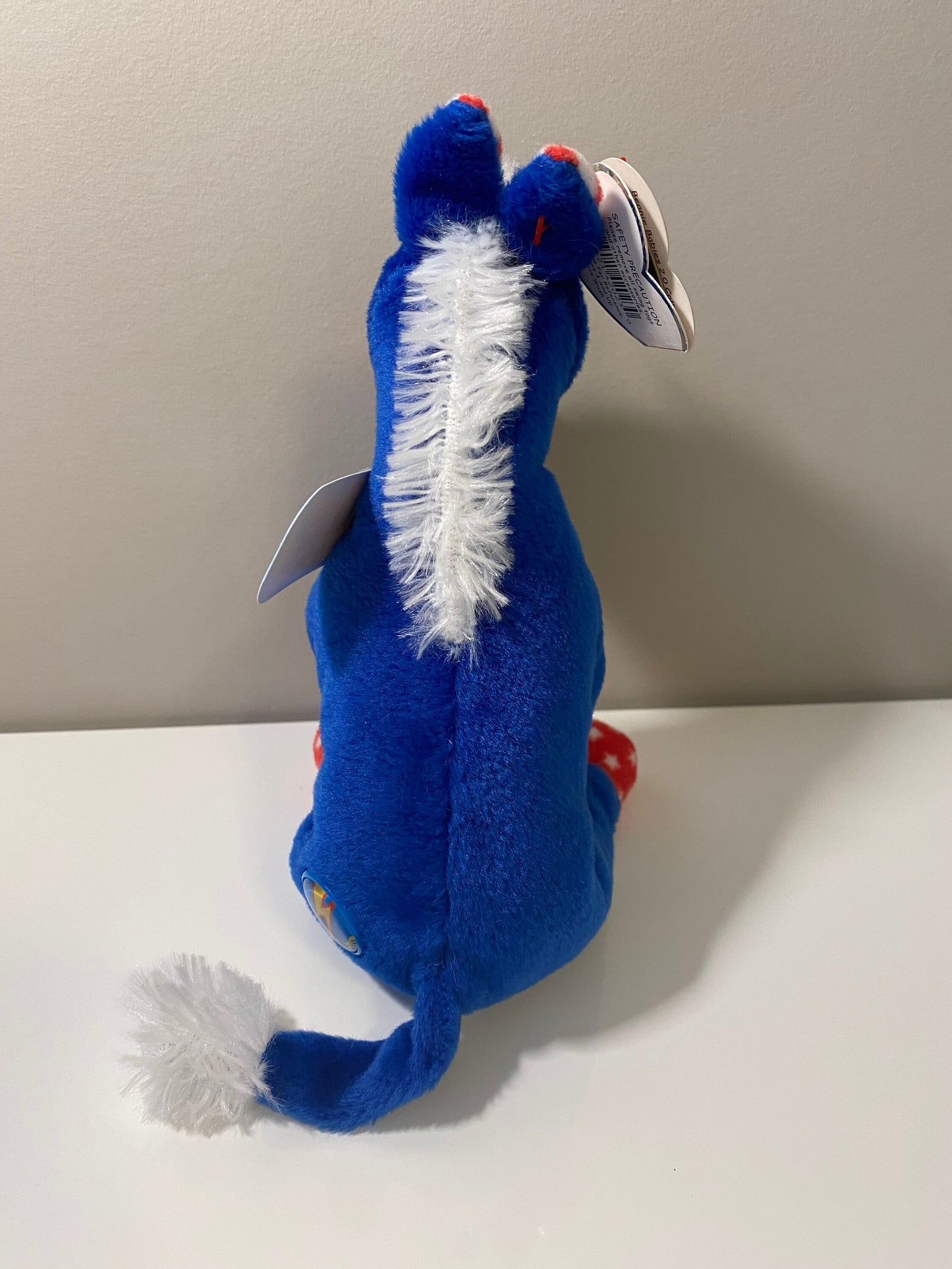 Ty Beanie Baby “Lefty” the Patriotic Donkey! (6 inch)