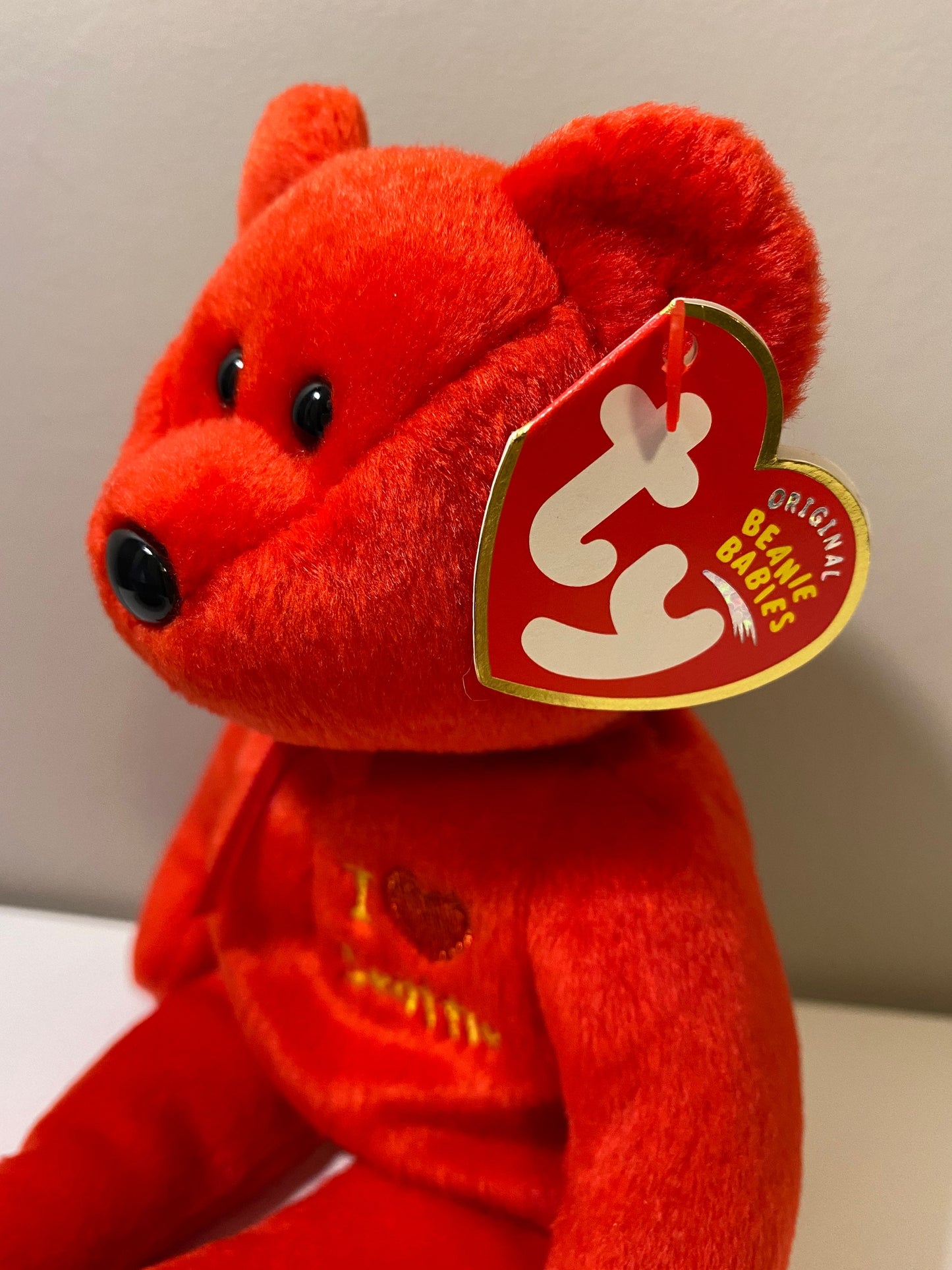 Ty Beanie Baby “Seattle” the I Love Seattle Bear - Show Exclusive (8.5 inch)