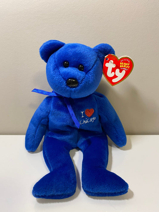 Ty Beanie Baby “Chicago” the I Love Chicago Bear - Show Exclusive (8.5 inch)