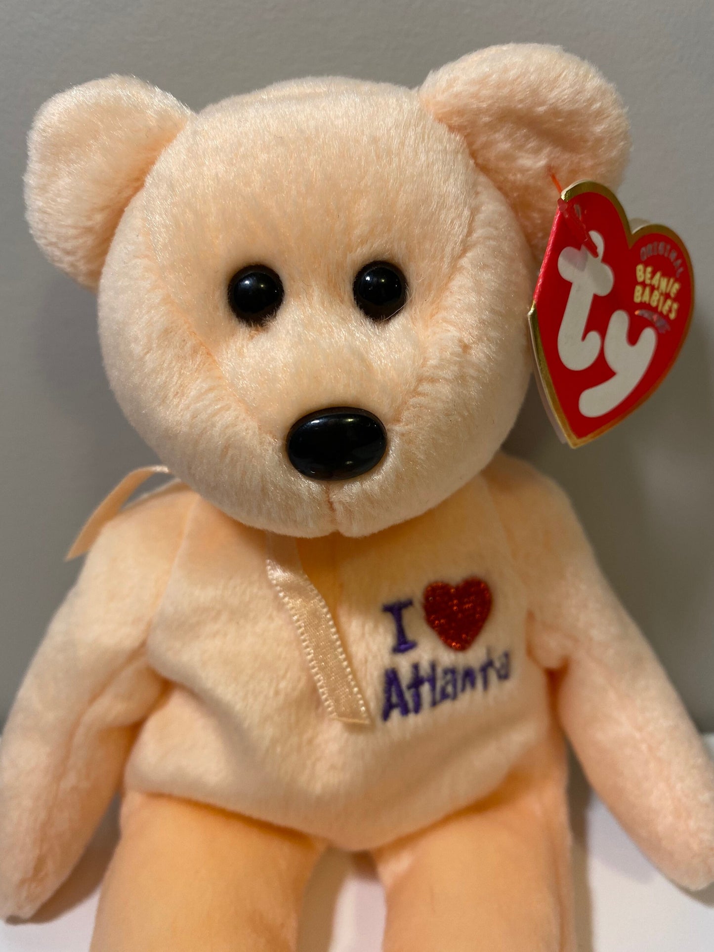 Ty Beanie Baby “Atlanta” the I Love Atlanta Bear - Show Exclusive (8.5 inch)