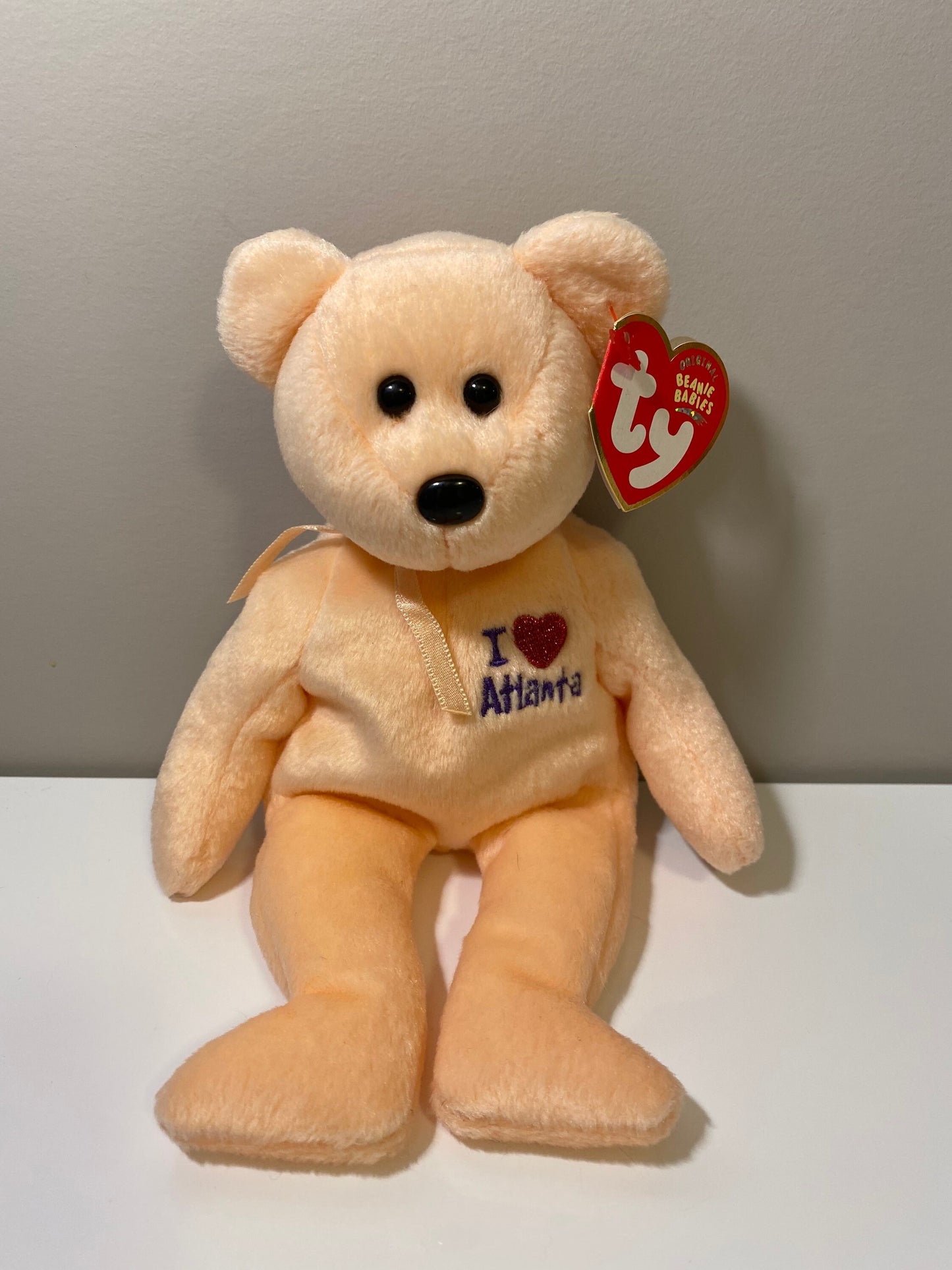 Ty Beanie Baby “Atlanta” the I Love Atlanta Bear - Show Exclusive (8.5 inch)