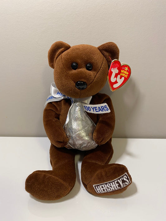 Ty Beanie Baby Hershey Bear “Cocoa Bean” - Walgreen’s Exclusive! (8.5 inch)