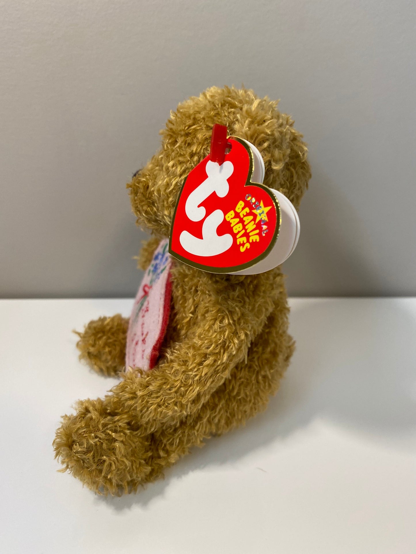 Ty Beanie Baby “Thanks a Bunch” the Bear - Greetings Collection (5 inch)