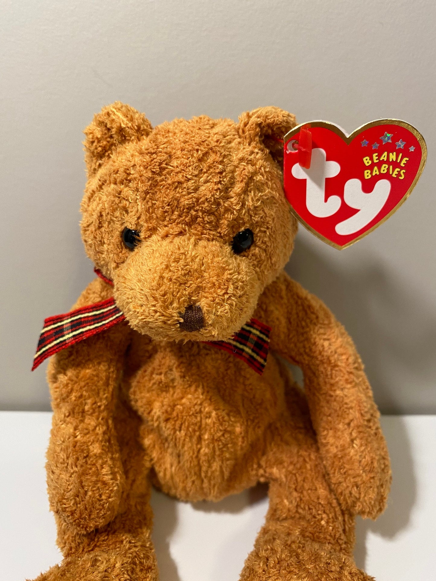 Ty Beanie Baby “Woody” the Bear (7.5 inch)