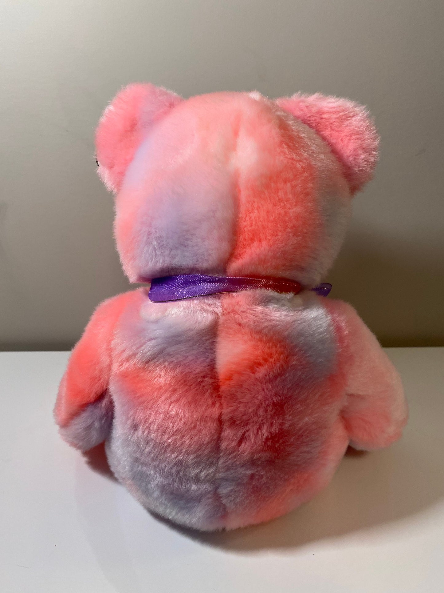 Ty Beanie Buddy “Clubby V” the Pink Bear ie (13.5 inch)