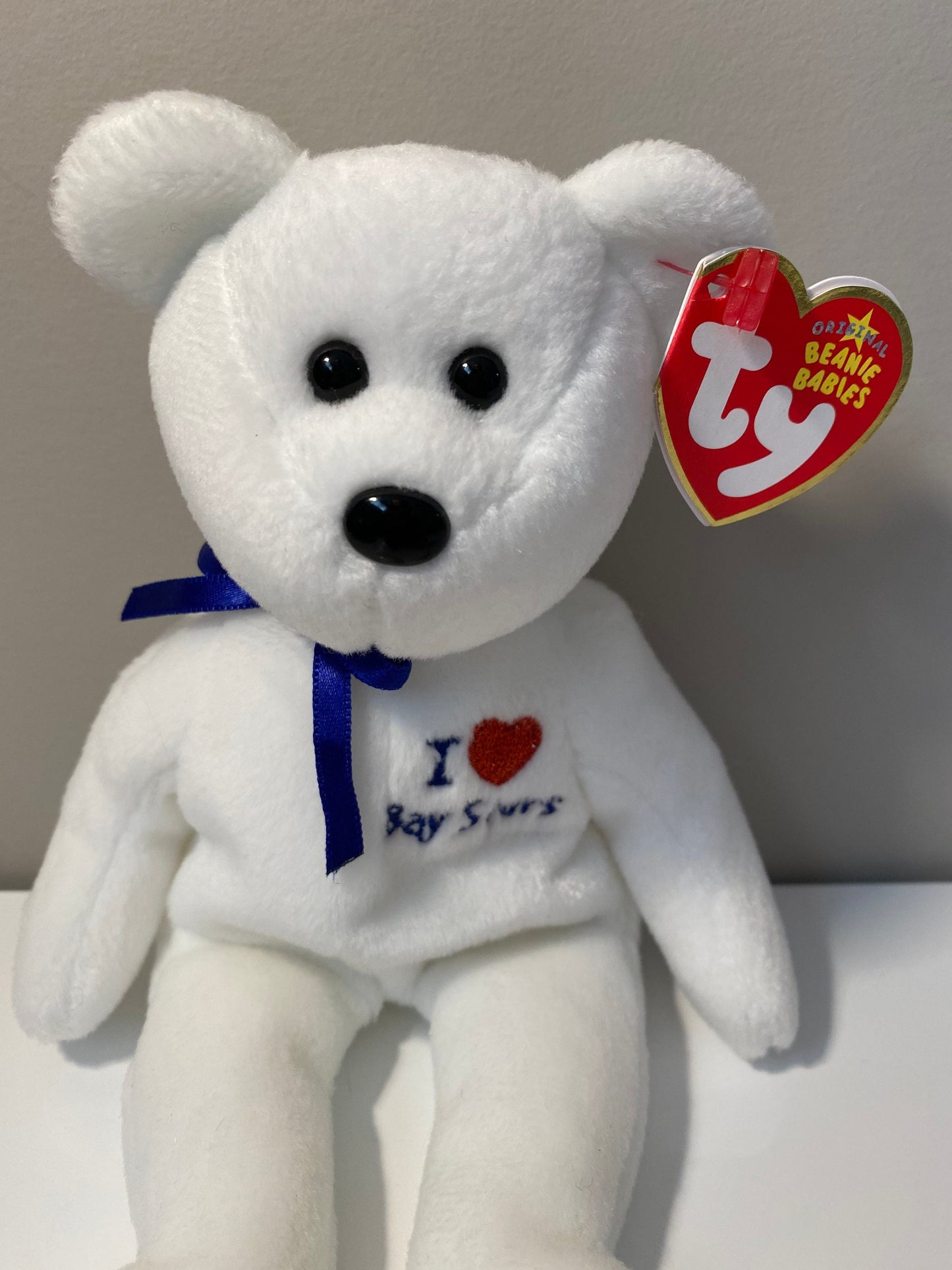 Ty Beanie Baby “Baystars” the Bear - Japan Exclusive (8.5 inch)