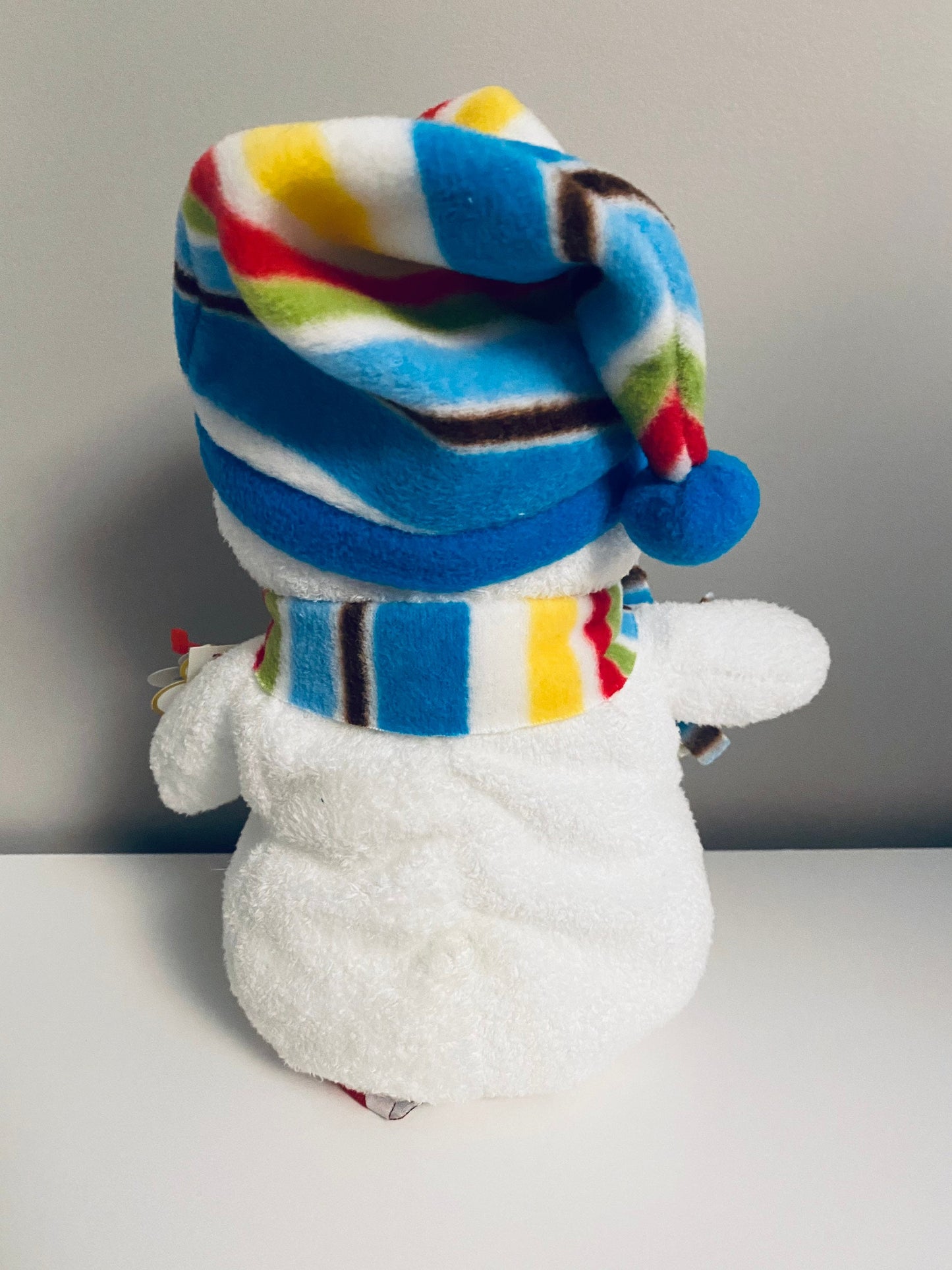 Ty Pluffies Collection “Blustery”  the Snowman (9 inch)