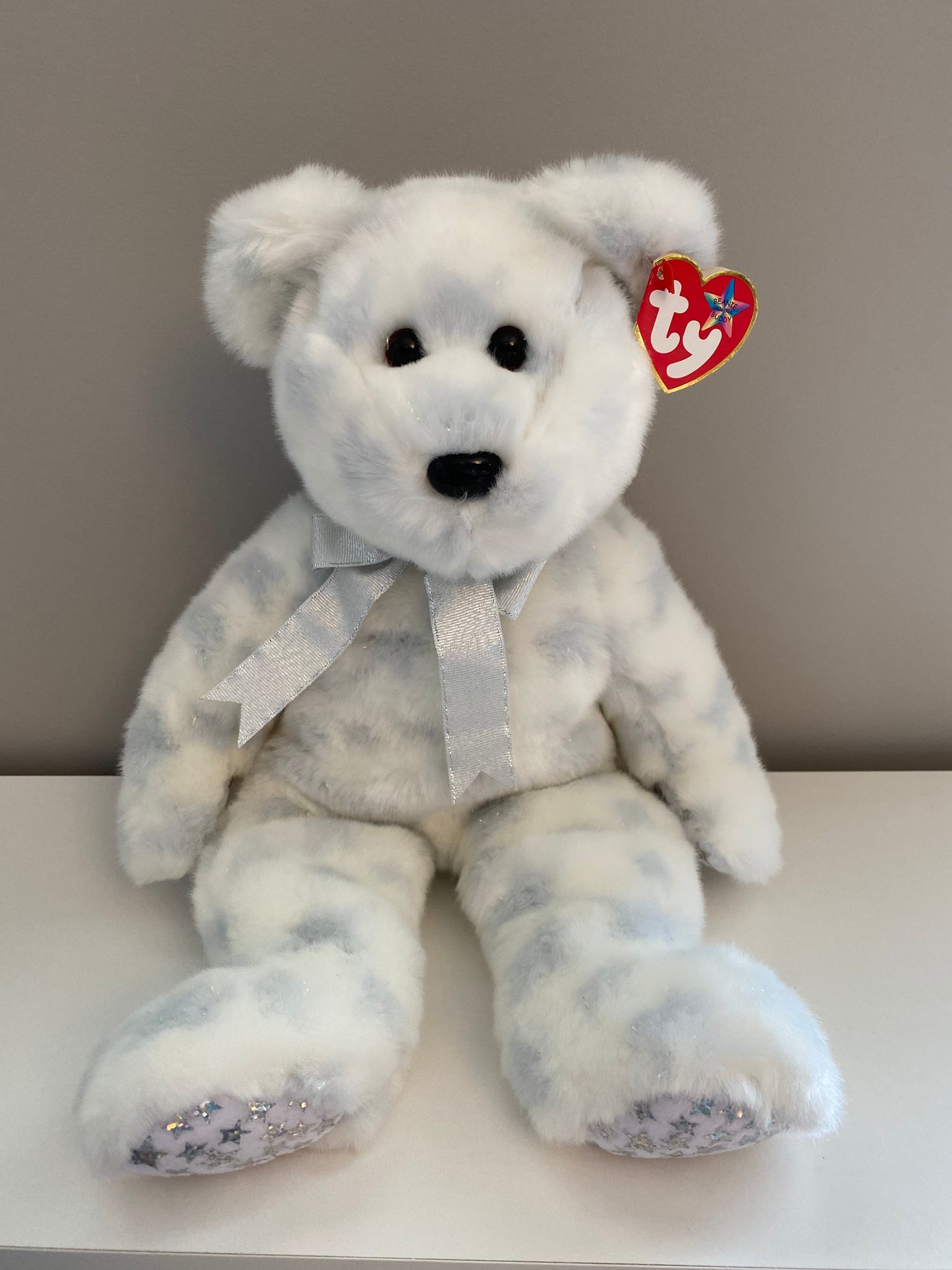 Ty Beanie Buddy “Beginning Bear” the Bear (14 inch)