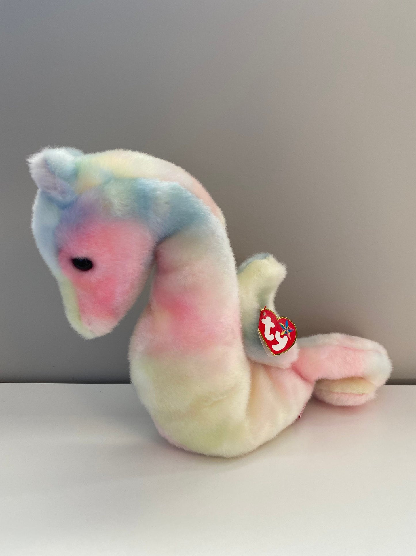 Ty Beanie Buddy “Neon” the Seahorse (12 inch)