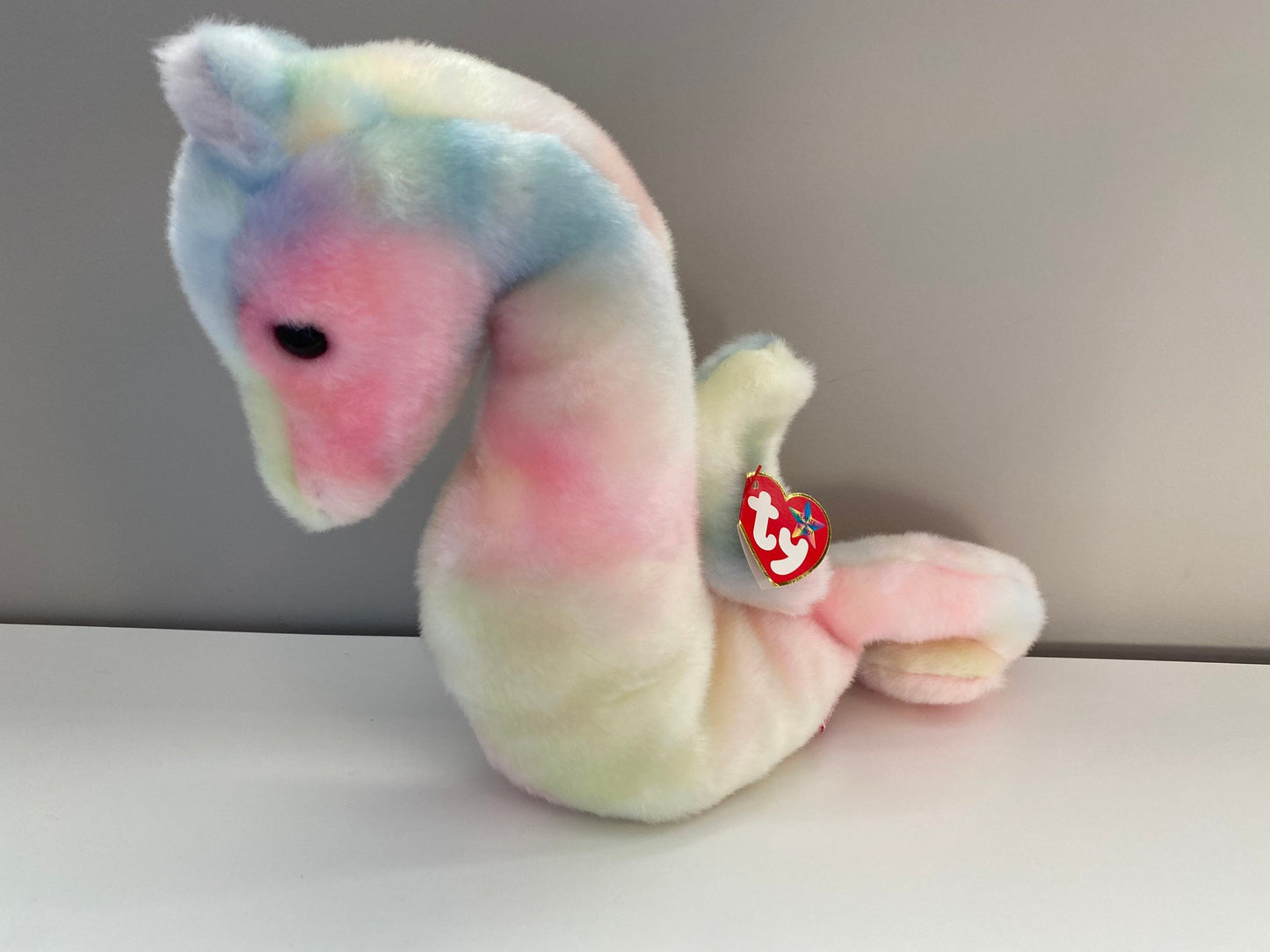 Ty Beanie Buddy “Neon” the Seahorse (12 inch)