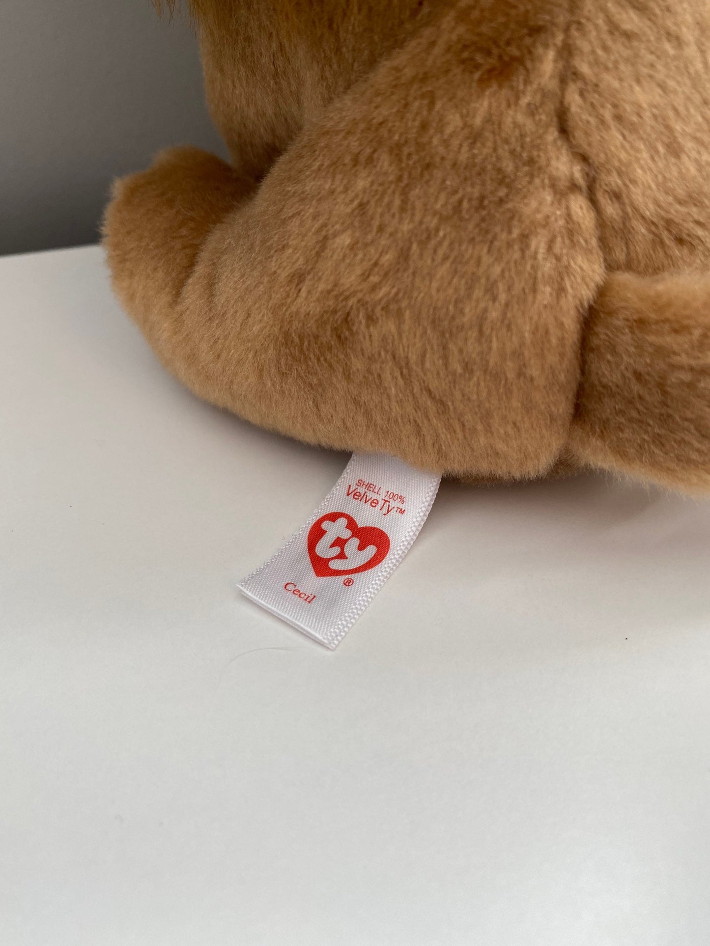 Ty Beanie Baby “Cecil” the Zimbabwe Lion (6 inch)