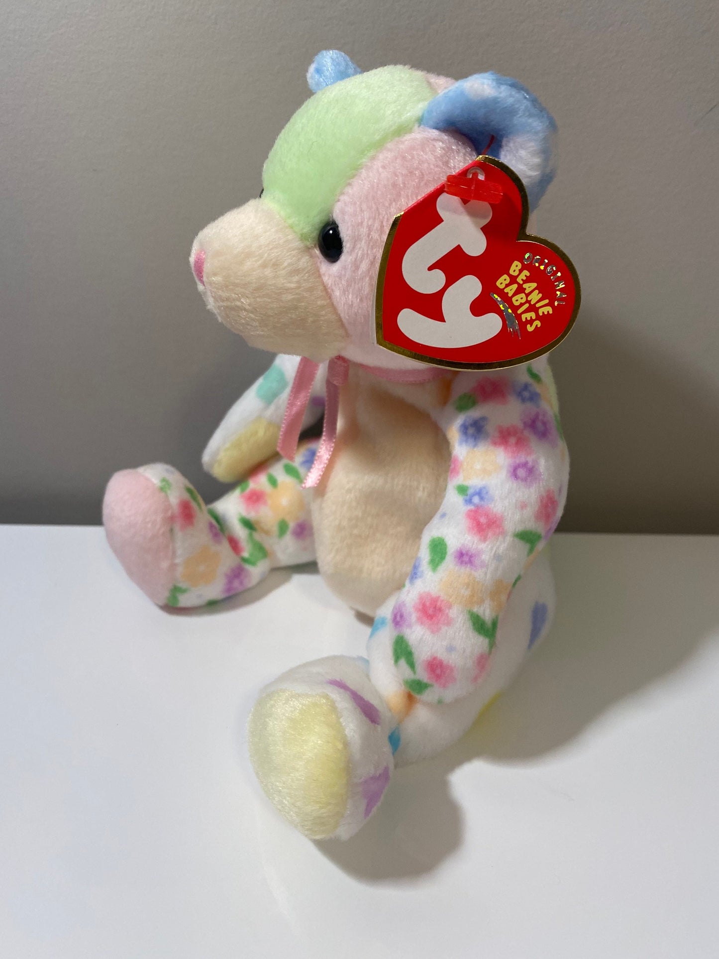 Ty Beanie Baby “Bits” the Bear (7.5 inch)