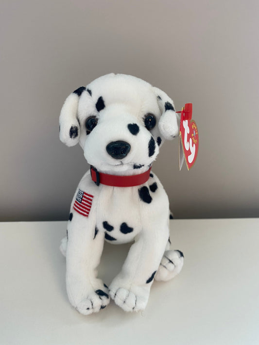 Ty Beanie Baby “Rescue” the FDNY Dalmatian Dog  (5.5 inch)