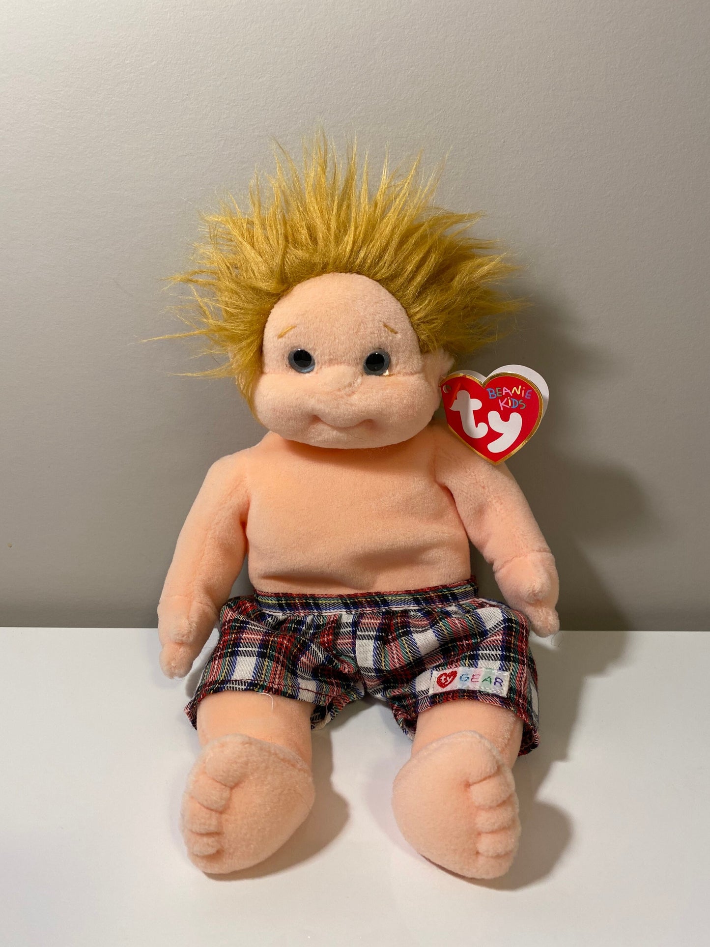 Ty Beanie Kid “Chipper” the Boy Doll  (10 inch)