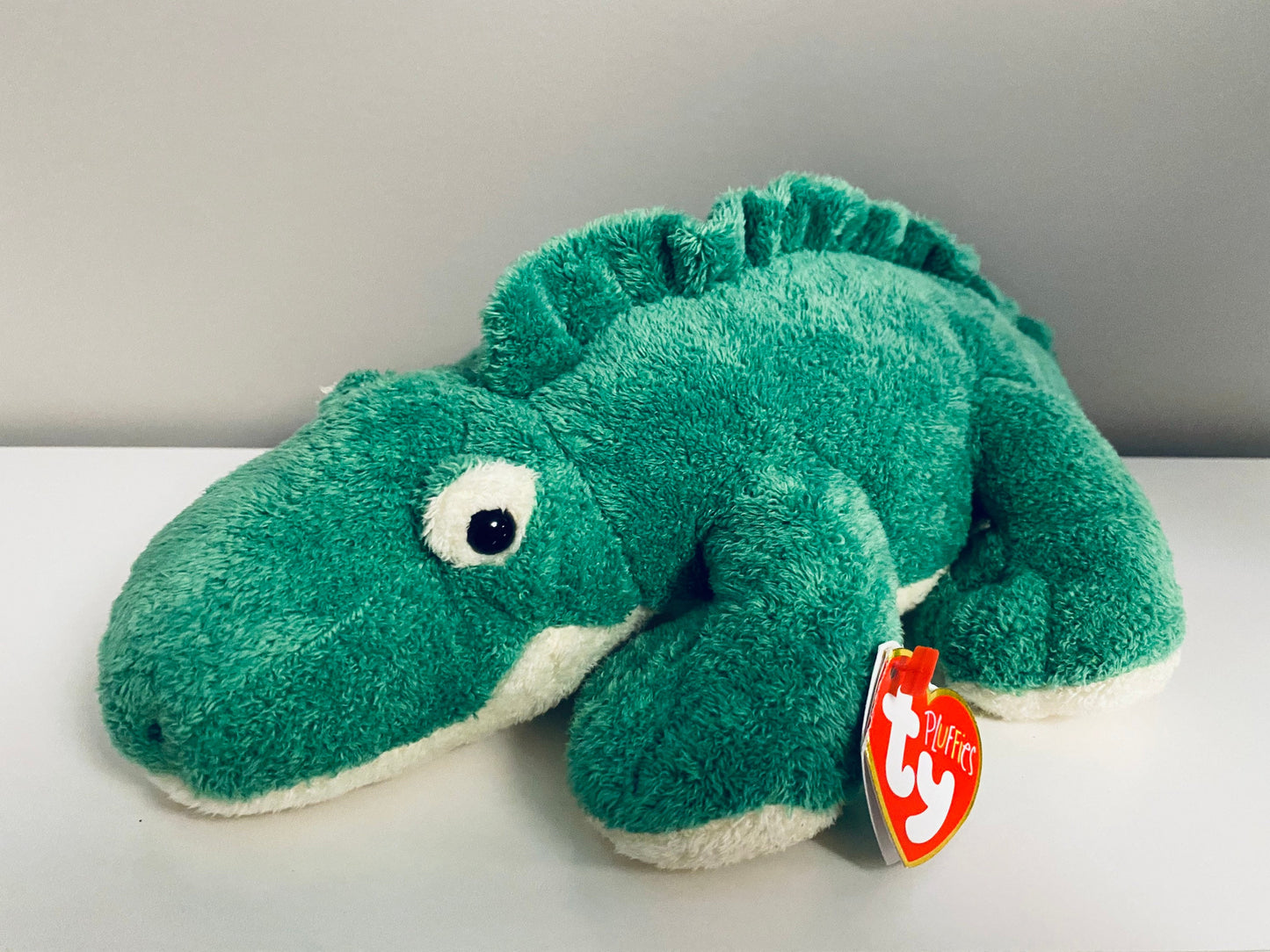 Ty Pluffies Collection “Chomps” the Alligator (12 inch)