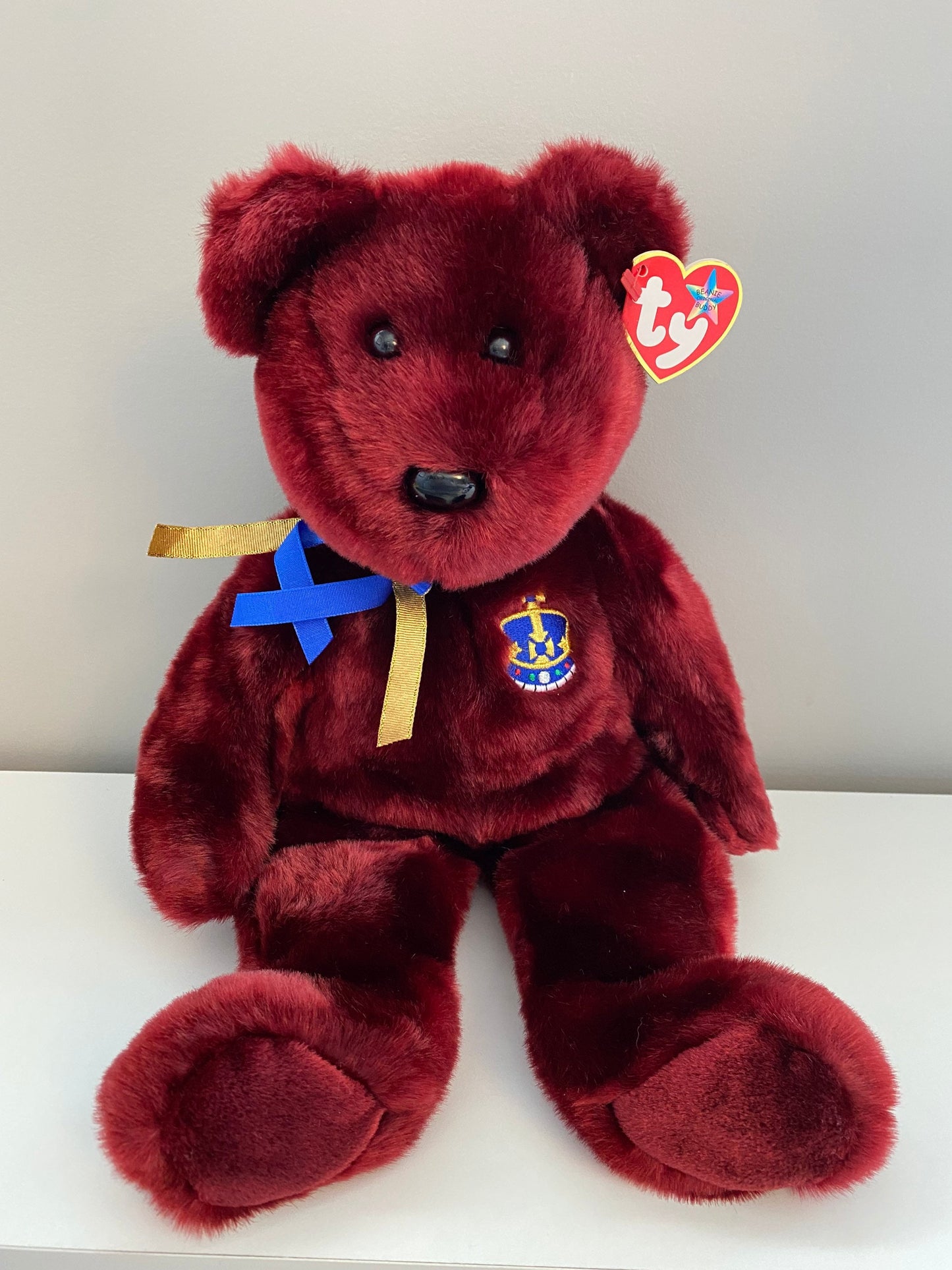 Ty Beanie Buddy “Buckingham” the Bear - UK Exclusive (14 inch)