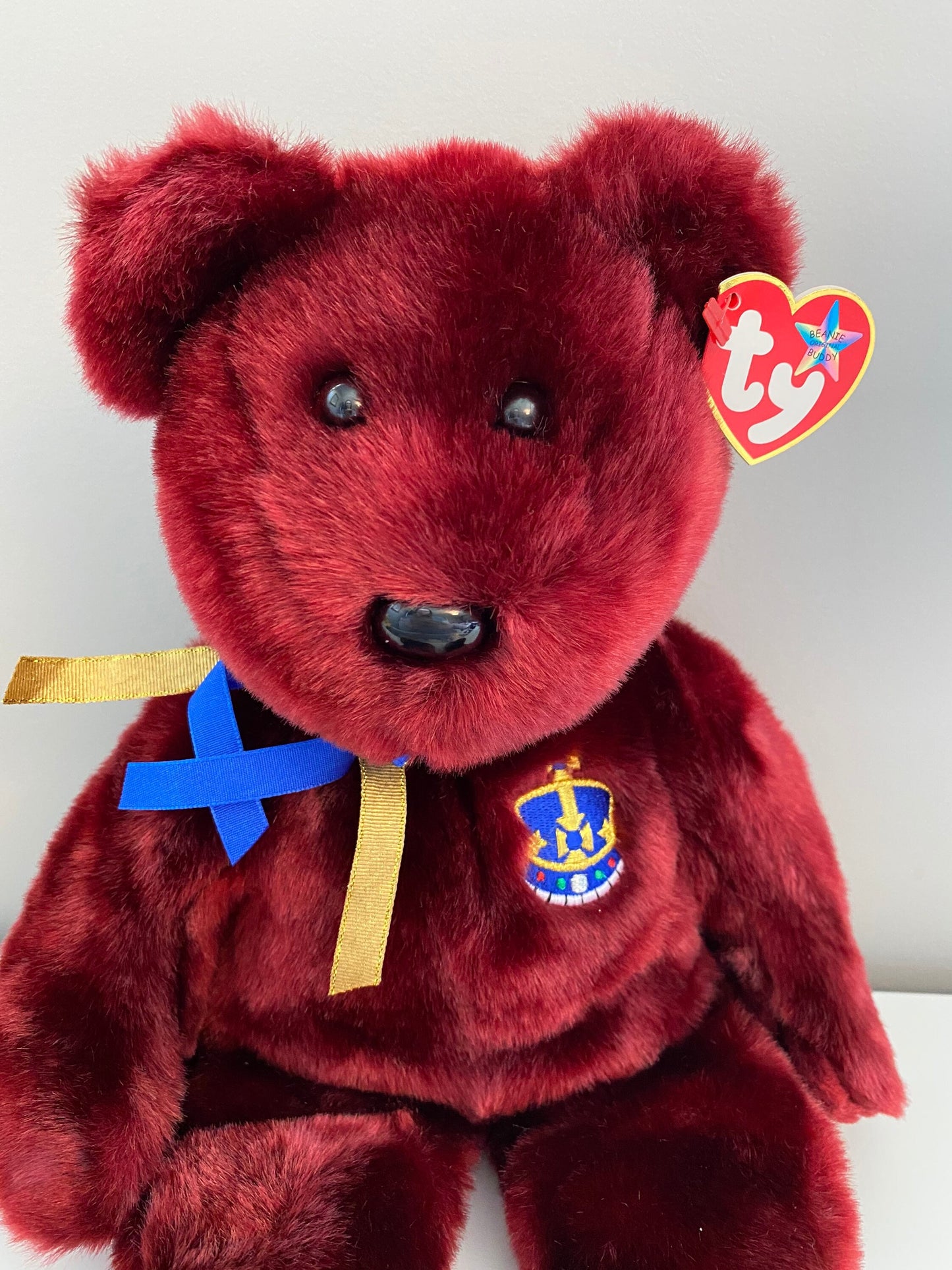 Ty Beanie Buddy “Buckingham” the Bear - UK Exclusive (14 inch)