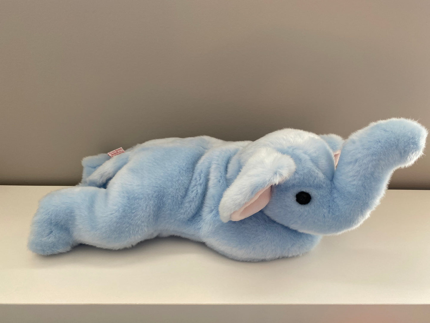 Ty Beanie Buddy “Peanut” the Light Blue Elephant  (15 inch)