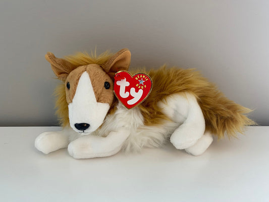 Ty Beanie Baby “Cassie” the Collie Dog  (7 inch)