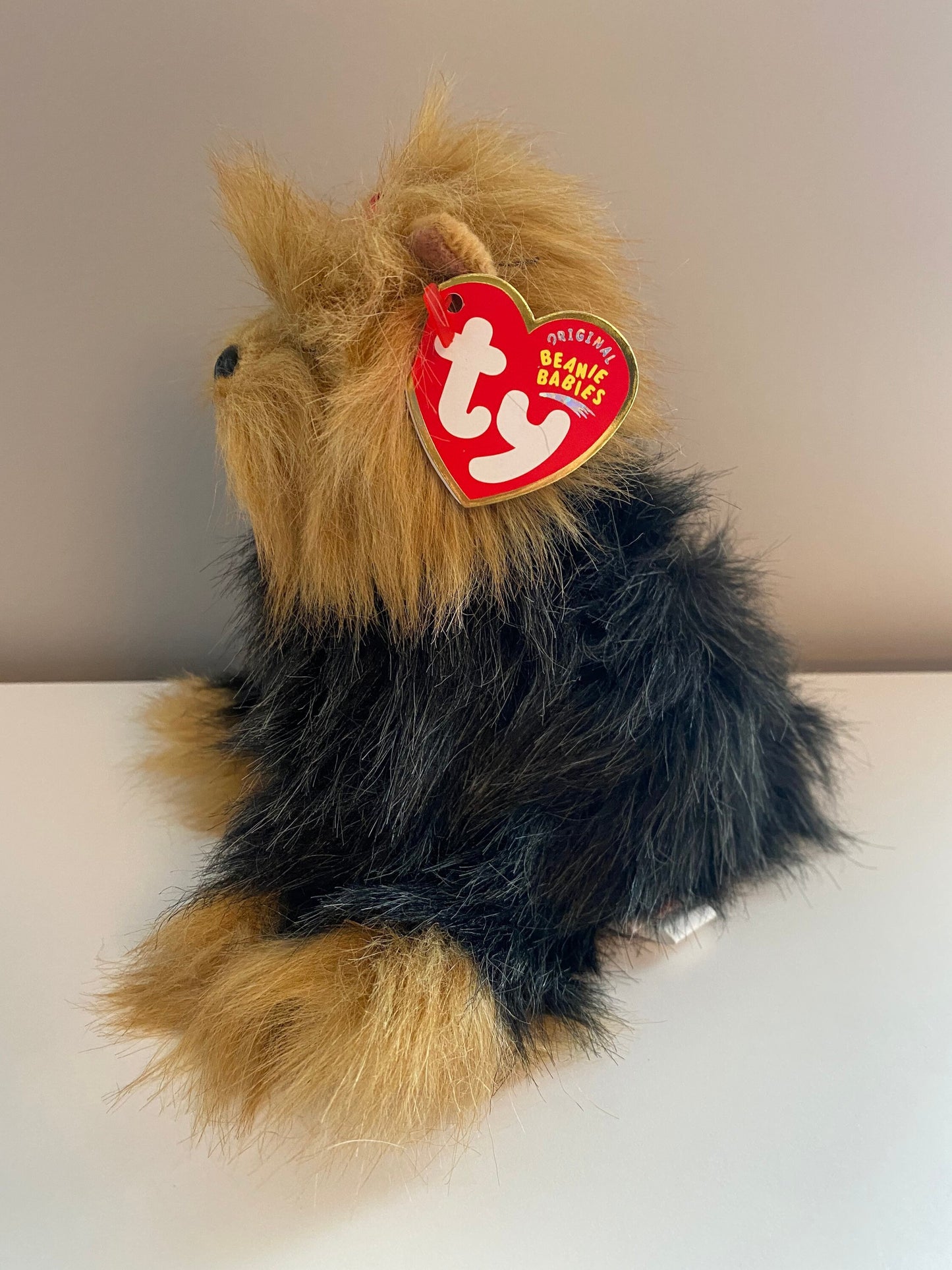 Ty Beanie Baby “Yapper” the Yorkshire Terrier Dog  (7 inch)