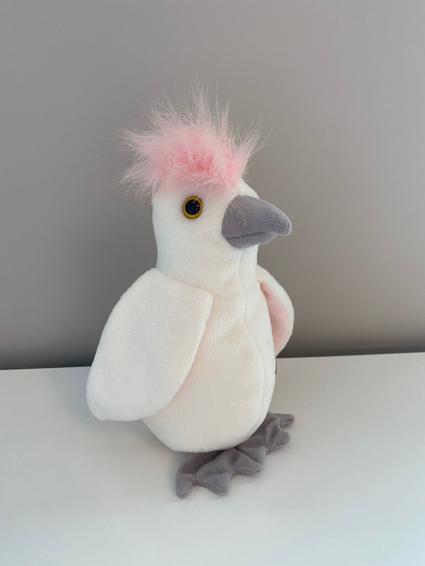 Ty Beanie Baby “Kuku” the Cockatoo! (6.5 inch)