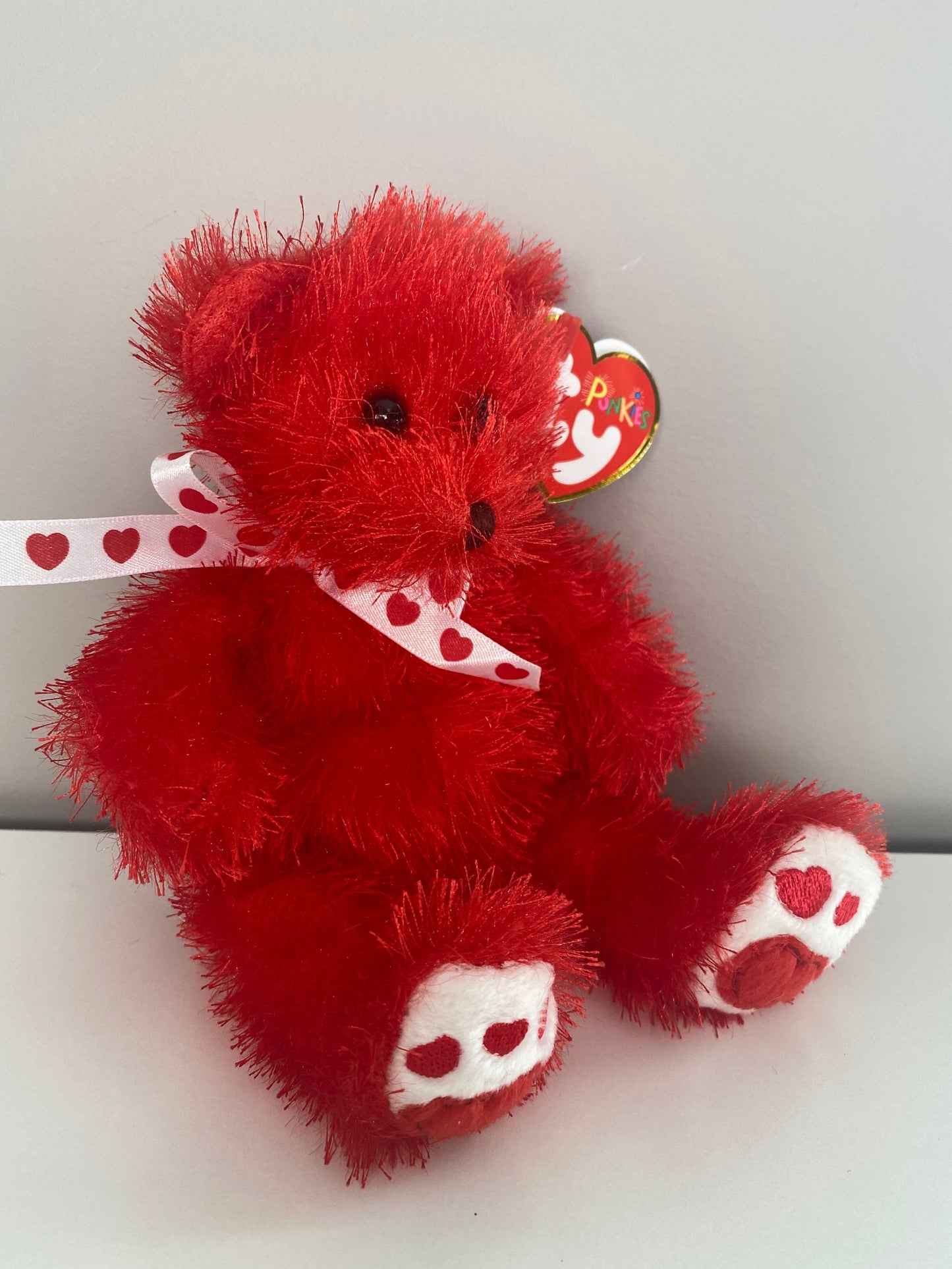 Ty Punkies Collection “Lil’ Siren” the Red Bear  (7.5 inch)