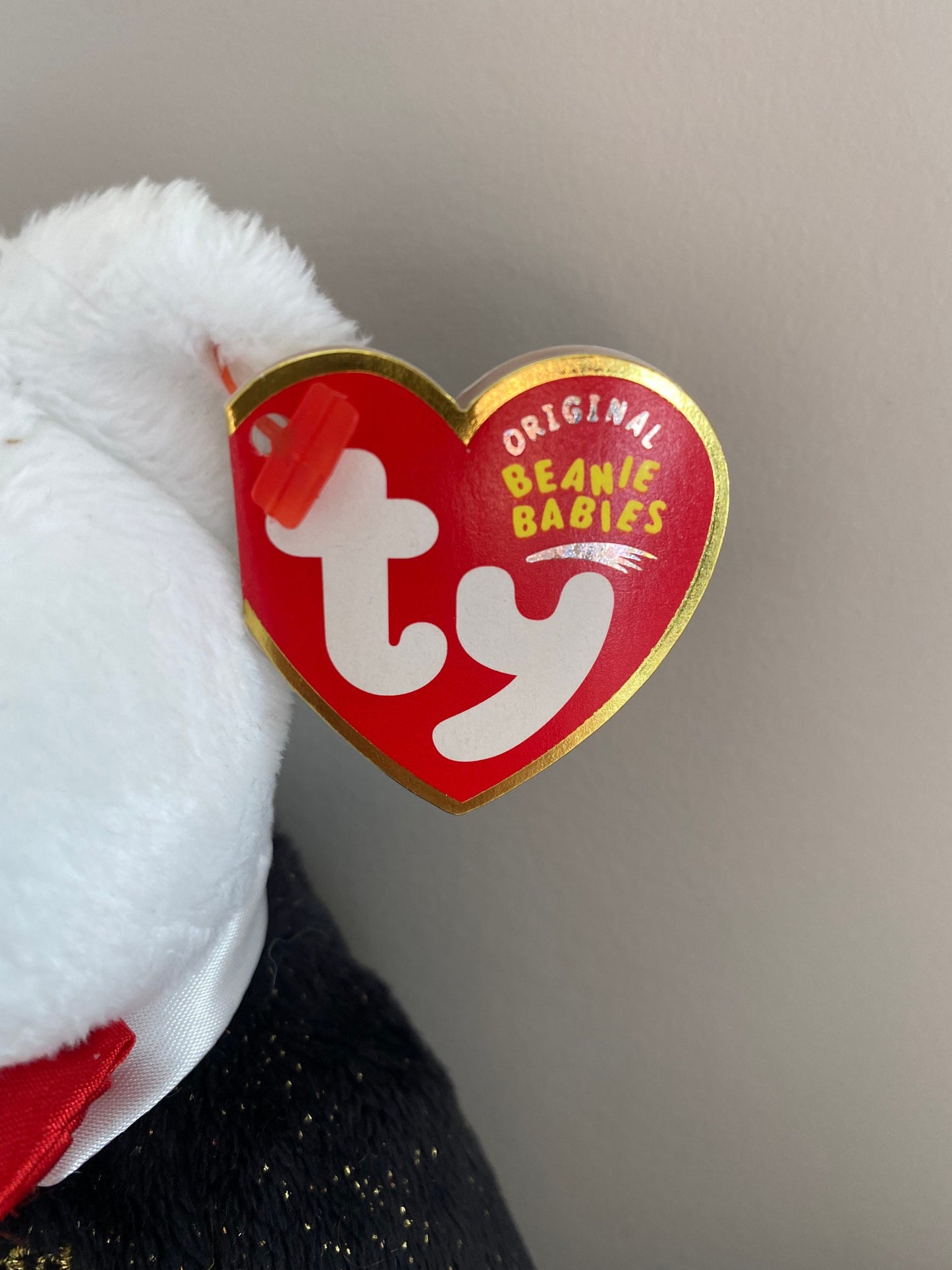 Ty Beanie Baby “Countdown” the New Years Eve Bear - Internet Exclusive. Available in all 3 Countdown Variations  (8.5 inch)