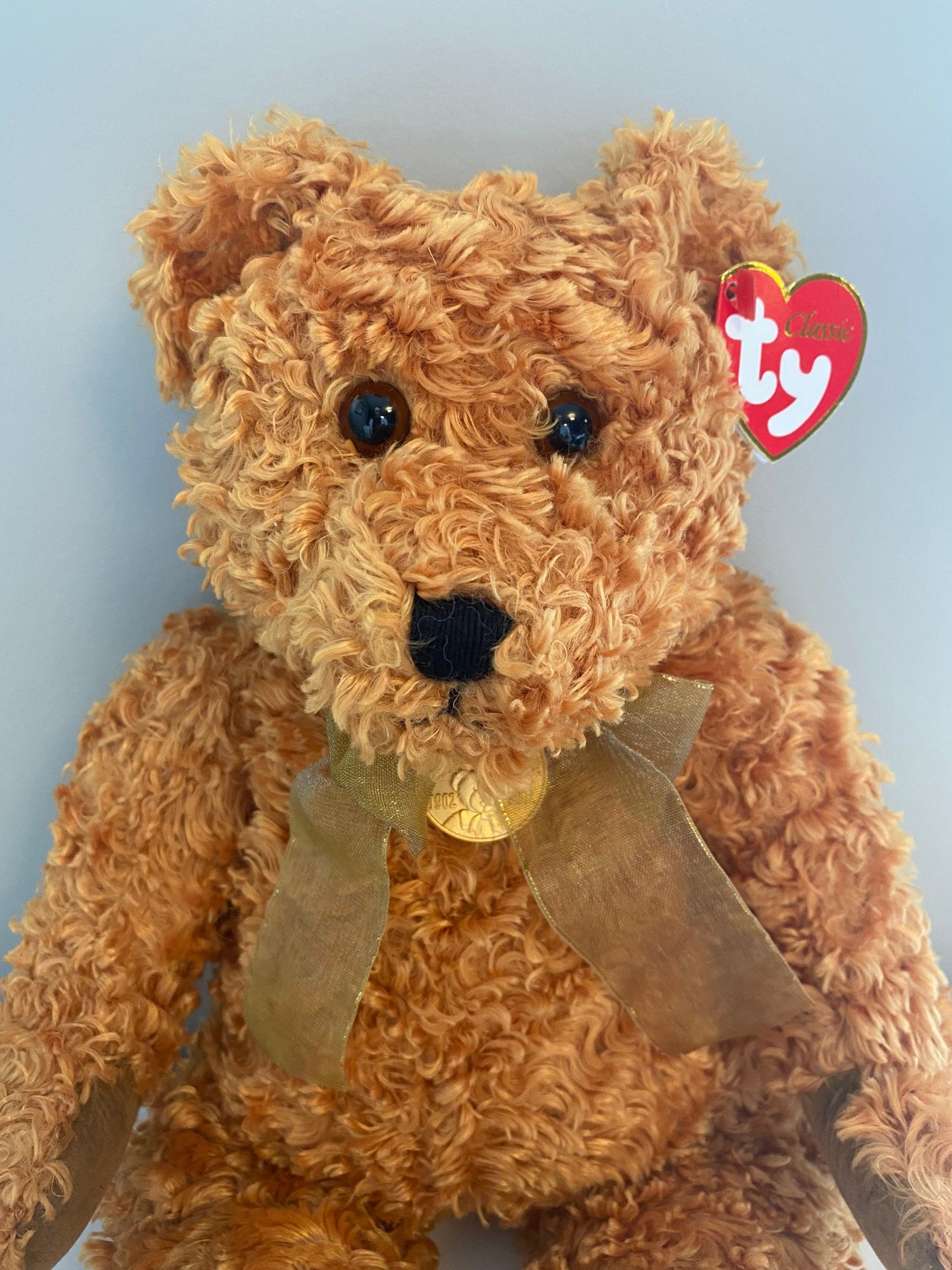 Ty Classics Collection “Teddybearsary” the 100 year Teddy Anniversary Bear (14 inch)