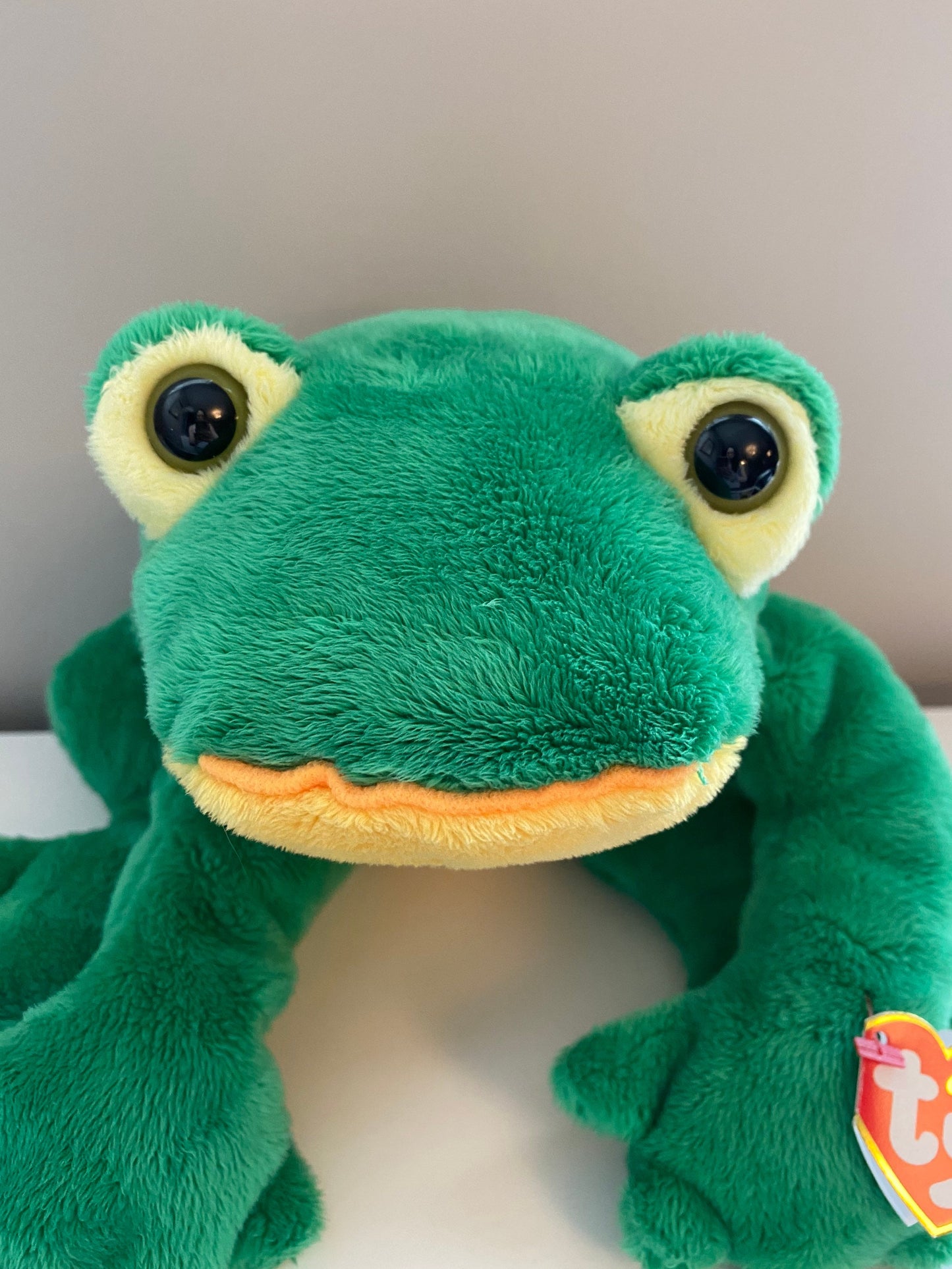 Ty Classics Collection “Bayou” the Croaking Frog  (16 inch)