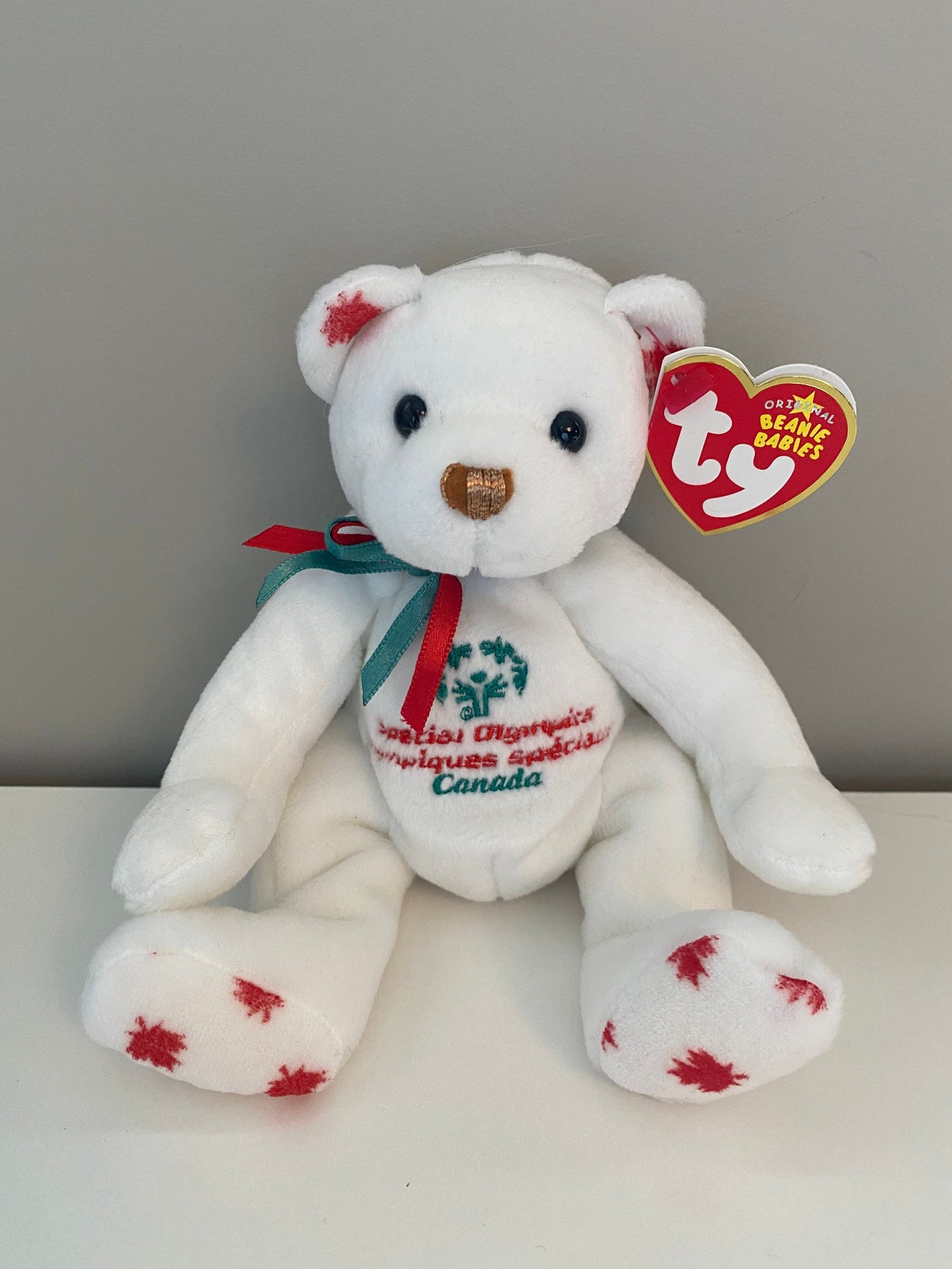 Ty Beanie Baby “Courageousness”, “Courageously” and “Courageous” the  Bronze, Silver, and Gold Special Olympic Bears! (7 inch)