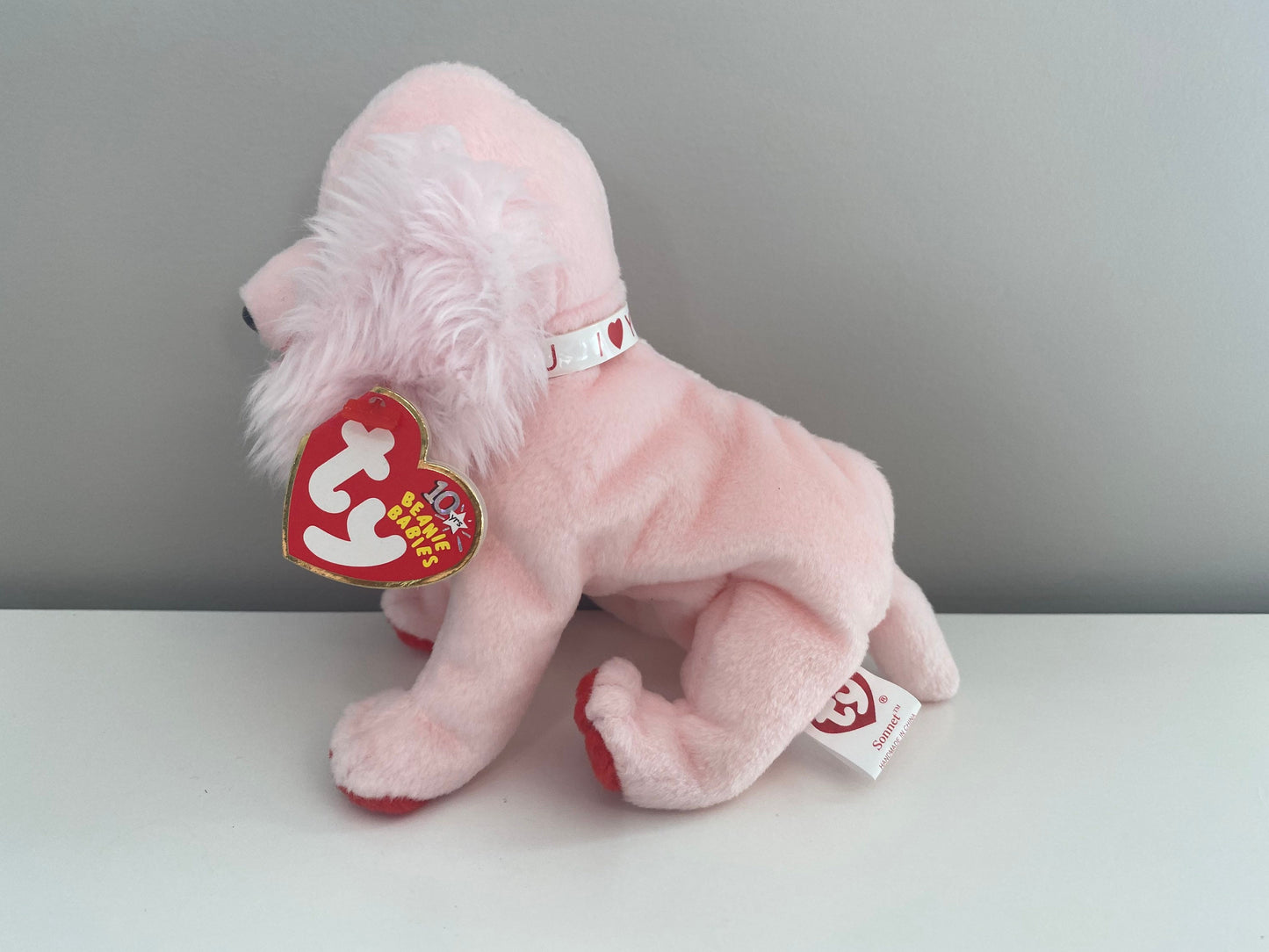 Ty Beanie Baby “Sonnet” the Pink Poodle ! (6 inch)