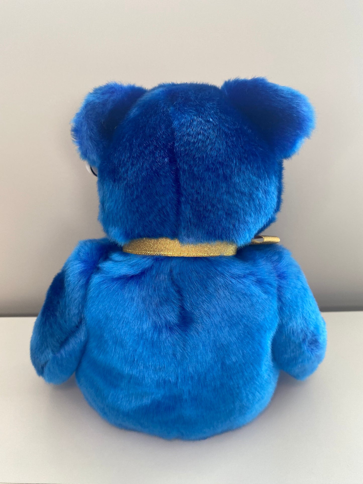 Ty Beanie Buddy  “Unity” the Blue Bear - Europe Exclusive (13.5 inch)