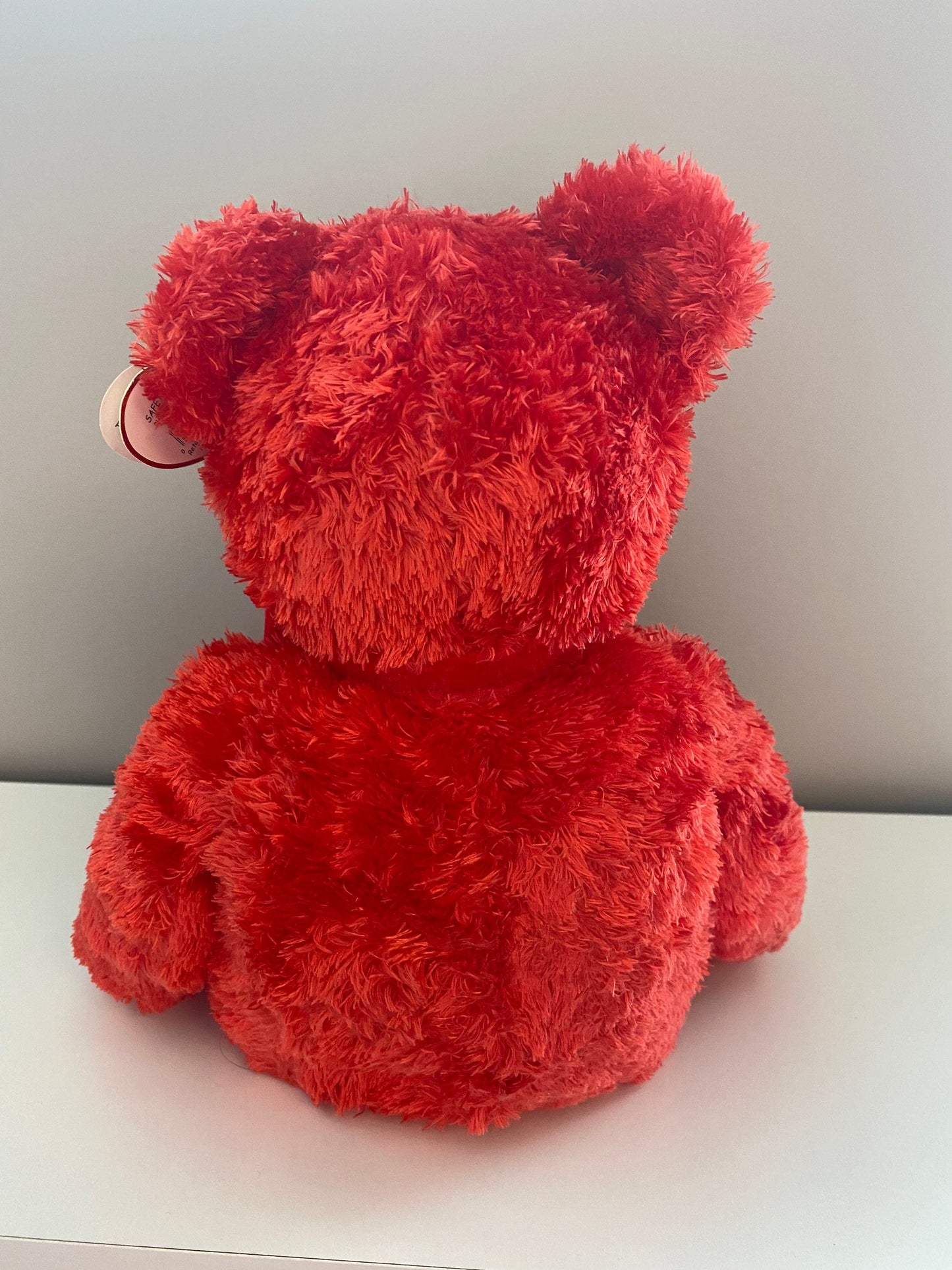 Ty Beanie Buddy “Sizzle” the Red Bear *Large * (13.5)