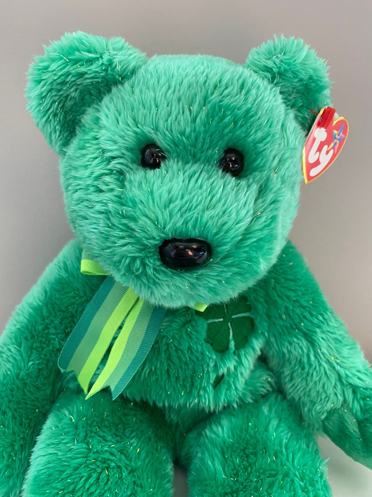 Ty Beanie Buddy “Dublin” the Green St Patricks Day Bear (13.5 inch)