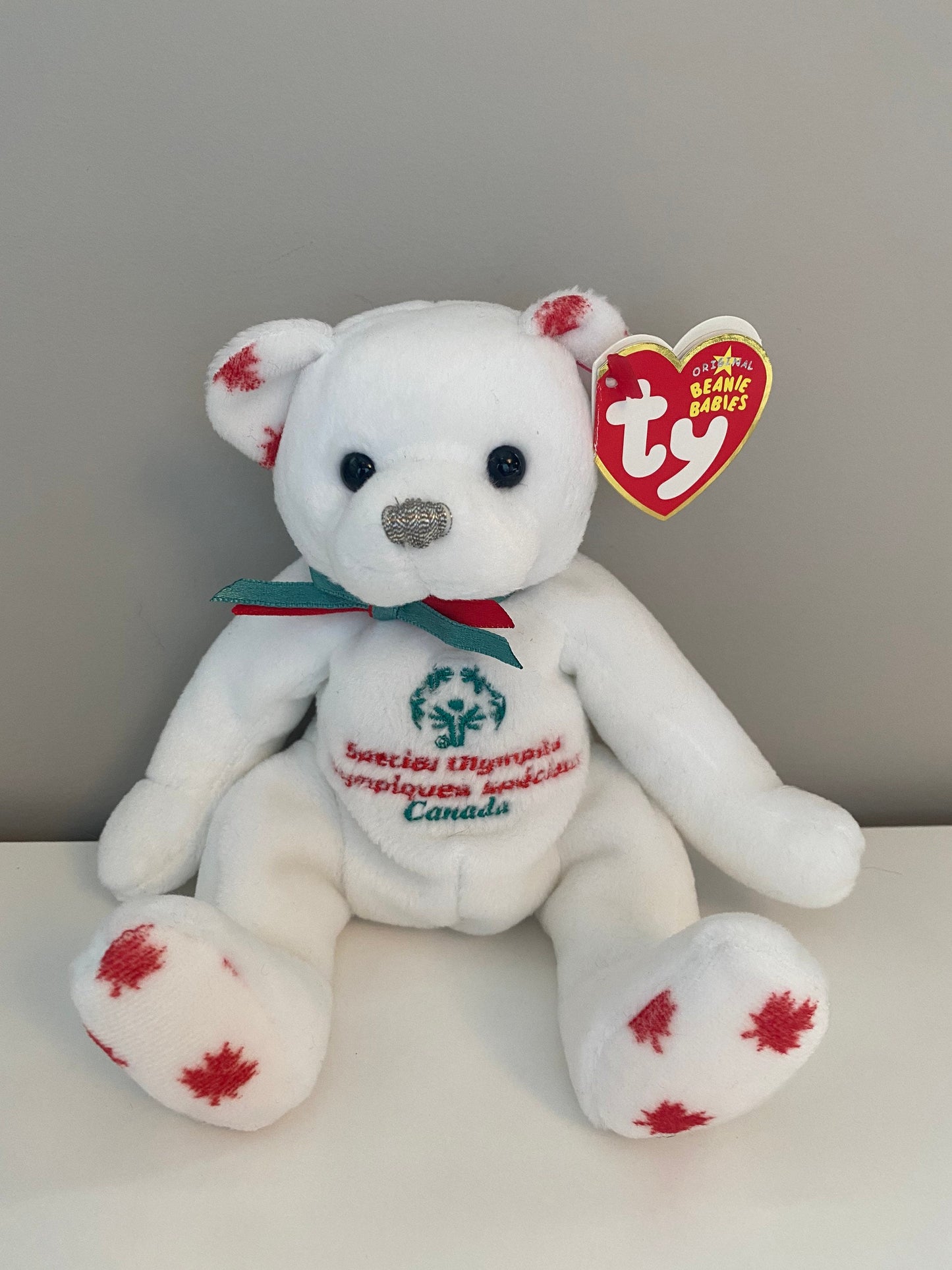 Ty Beanie Baby “Courageousness”, “Courageously” and “Courageous” the  Bronze, Silver, and Gold Special Olympic Bears! (7 inch)