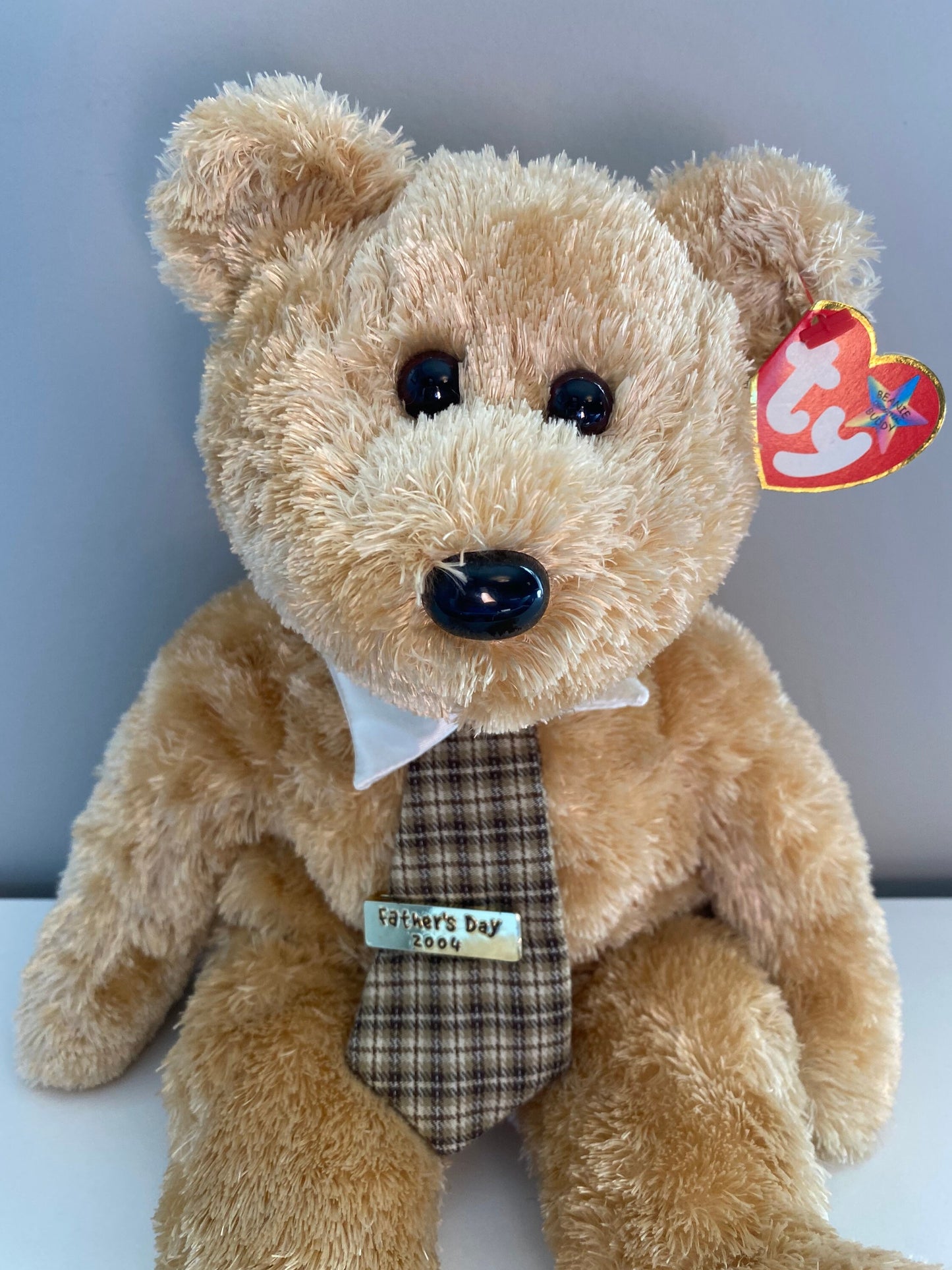 Ty Beanie Buddy “Dad-e” the Fathers Day or “Just because” Gift for Dad! (14 inch)