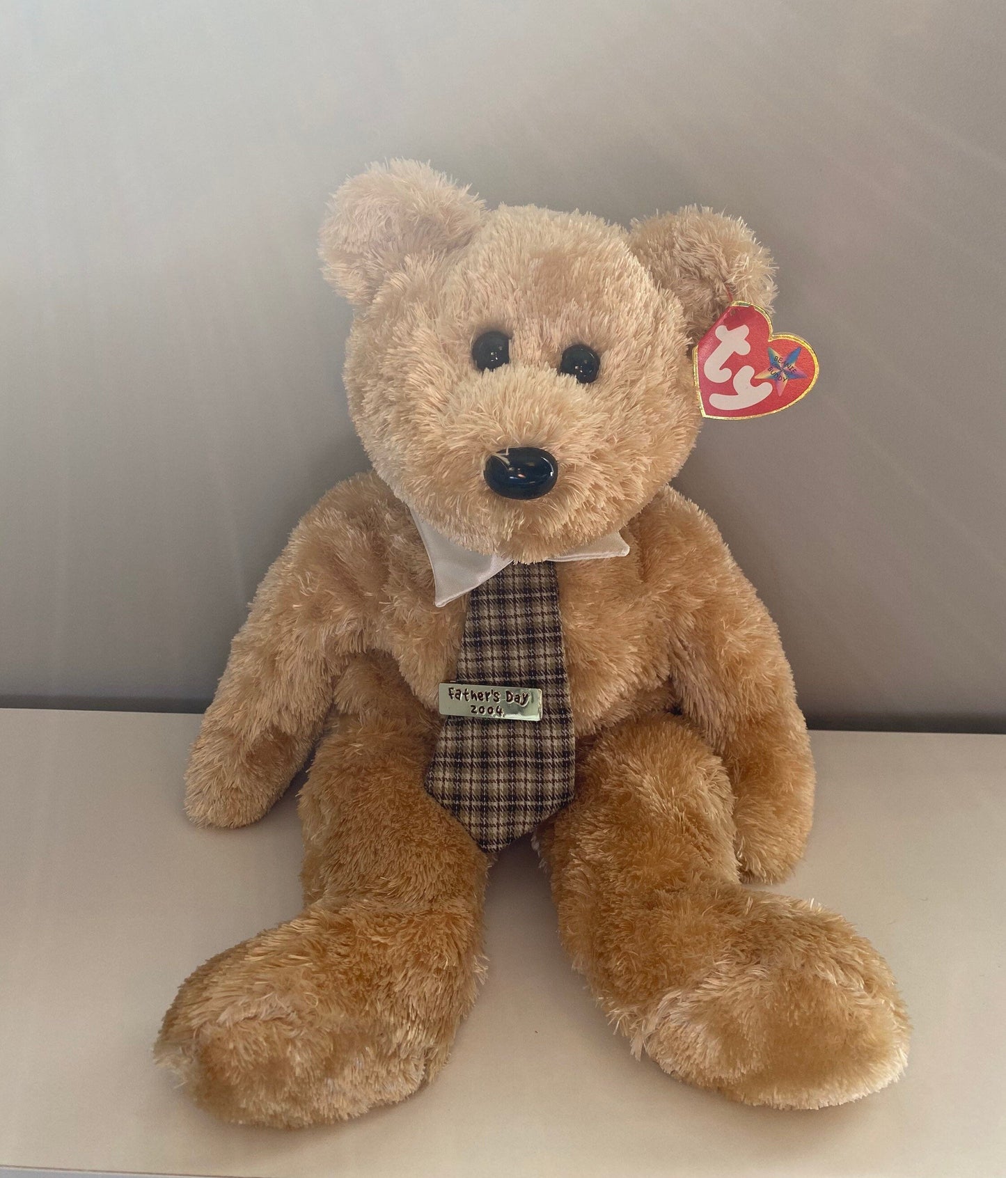 Ty Beanie Buddy “Dad-e” the Fathers Day or “Just because” Gift for Dad! (14 inch)