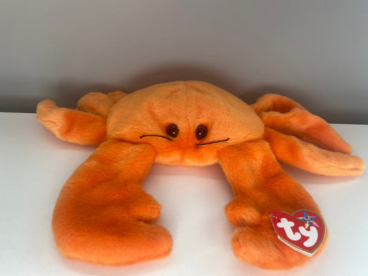 Ty Beanie Buddy “Digger” the Crab in Orange Version (14.5 inch)