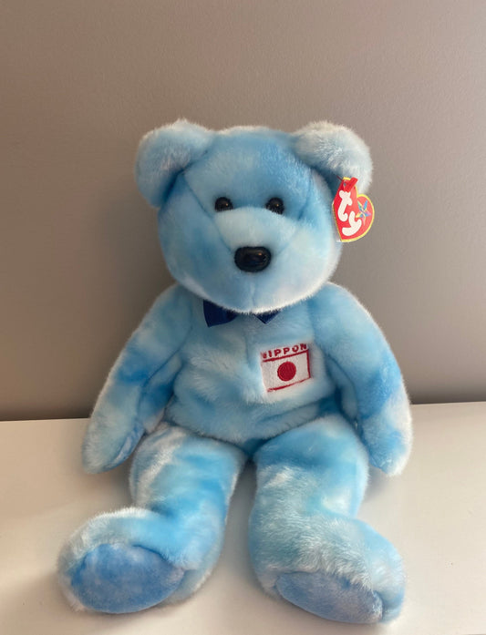 Ty Beanie Buddy “Nipponia” the Bear - Japanese Exclusive (14 inch)