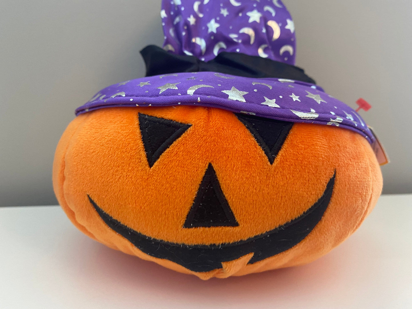 Ty Pluffies Collection “Gourdy” the Smiling Pumpkin Plush (9 inch)