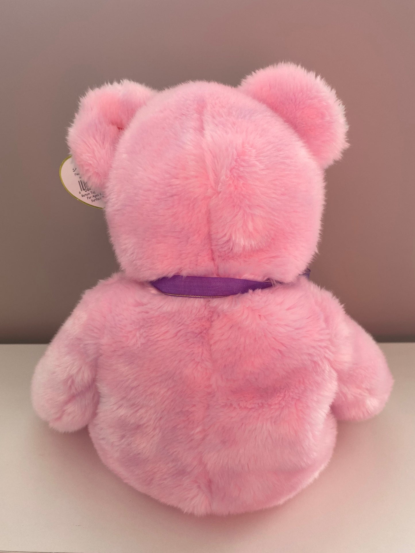 Ty Beanie Buddy “Eggs” the Pink Easter Bunny ! (13.5 inch)