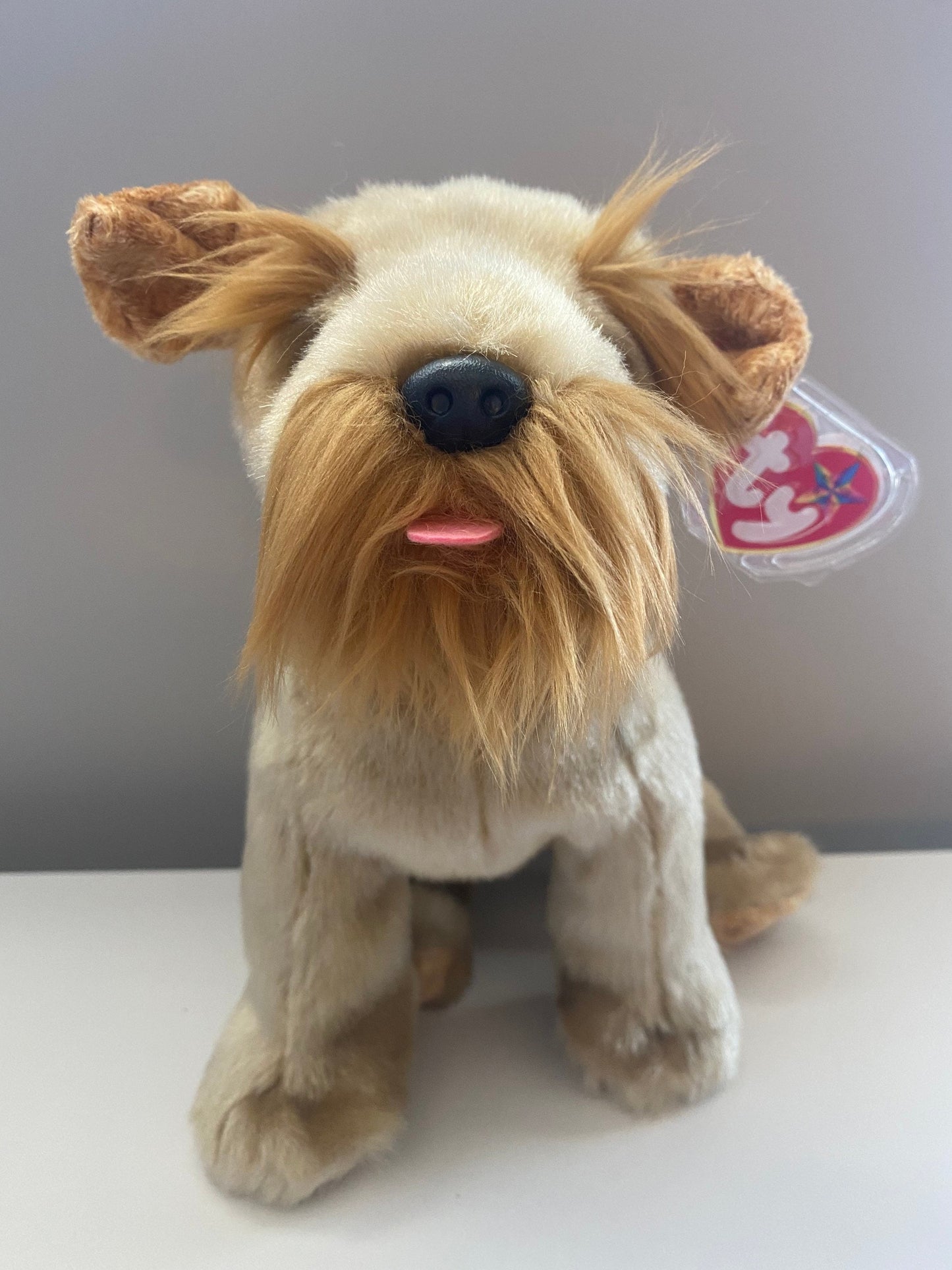 Ty Beanie Buddy “Schnitzel” the Schnauzer Dog  (13 inch)