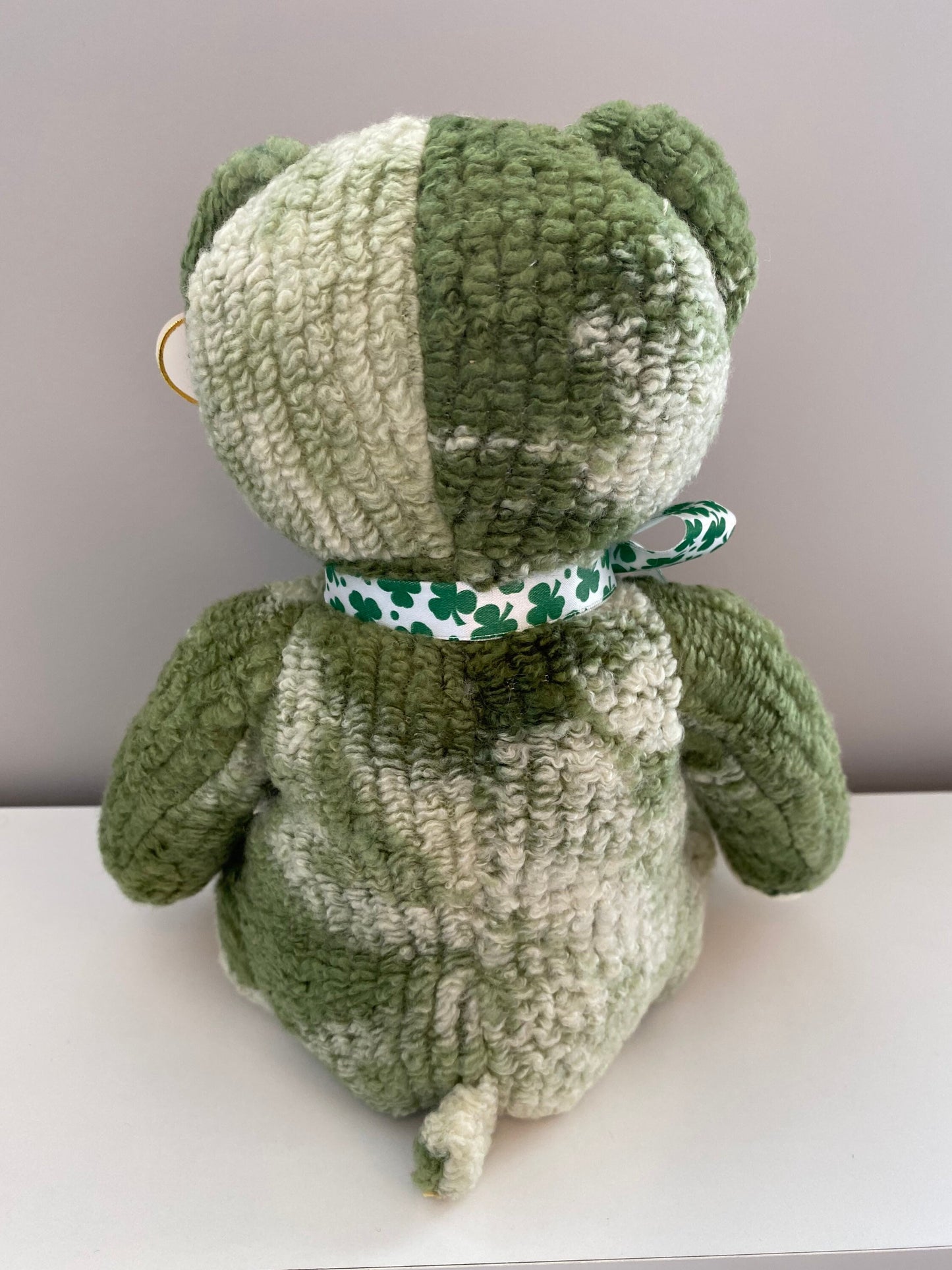 Ty Beanie Buddy “Mcwooly” the Irish Bear (13 inch)