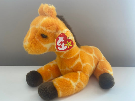 Ty Beanie Buddy “Twigs” the Giraffe *Rare* - First Beanie Buddy to Retire (10 inch)