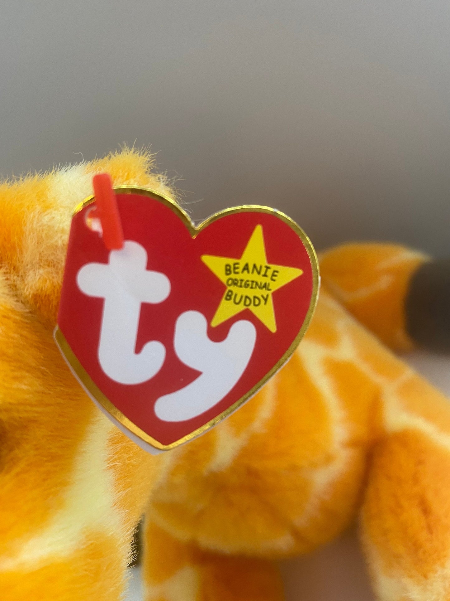 Ty Beanie Buddy “Twigs” the Giraffe *Rare* - First Beanie Buddy to Retire (10 inch)