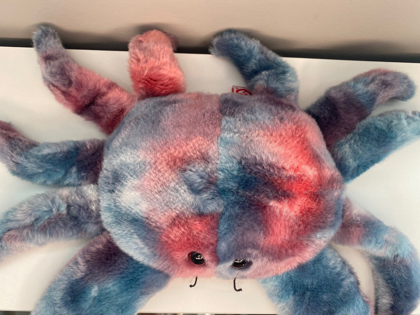 Ty Beanie Buddy “Digger” the Crab - *Tie-Dye Version* (12 inch)